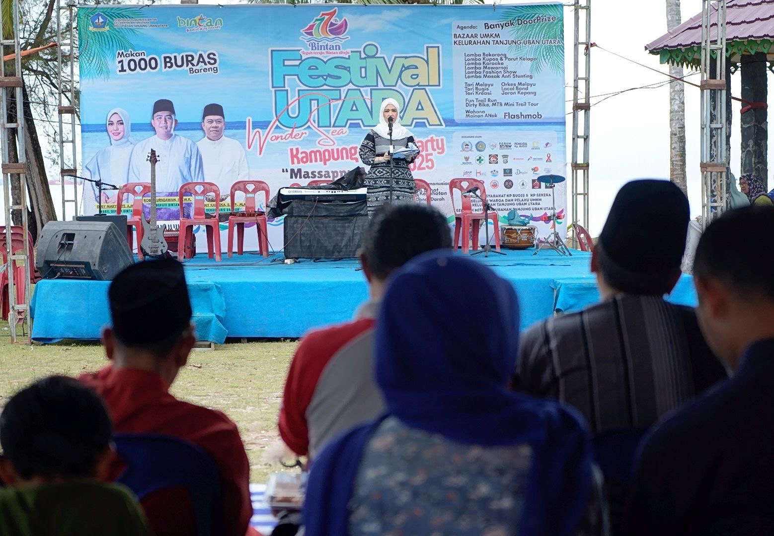 Nenny Nyanyang Buka Wondersea  Kampung Bugis Party