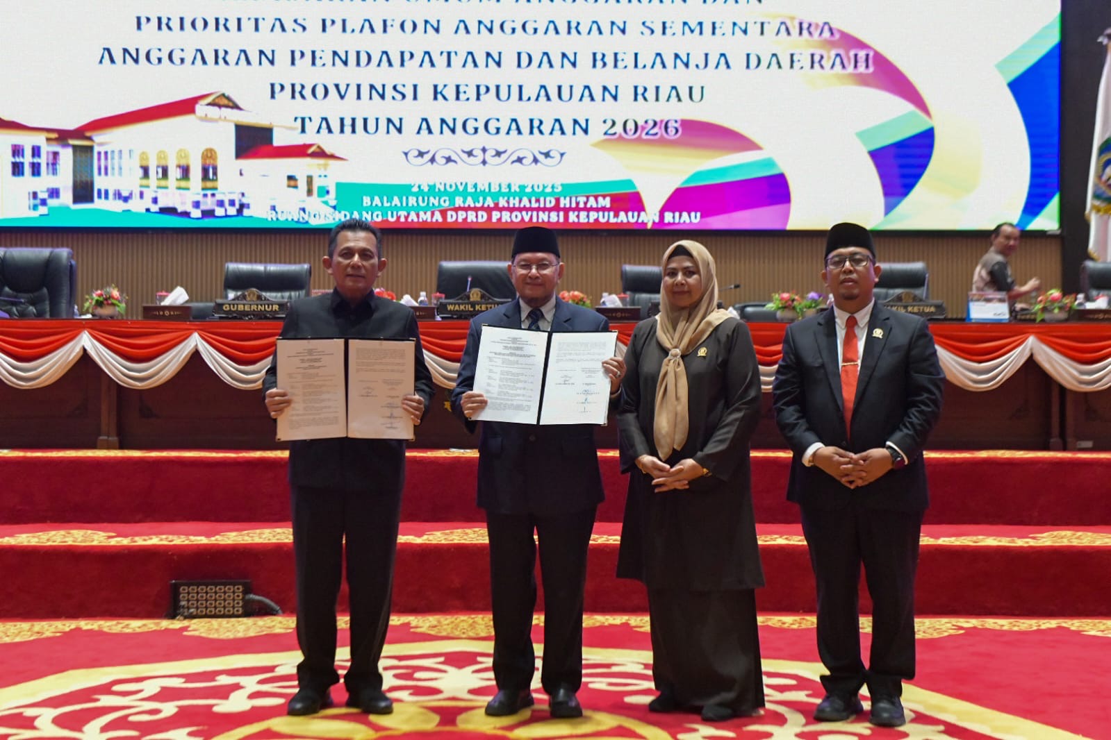 KUA-PPAS 2026 Disepakati, Belanja Daerah Kepri Dipatok Rp 3,54 Triliun