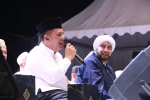 Tabligh Akbar Awali Rangkaian Pembukaan FESyar Sumatera 2024 di Kota Batam