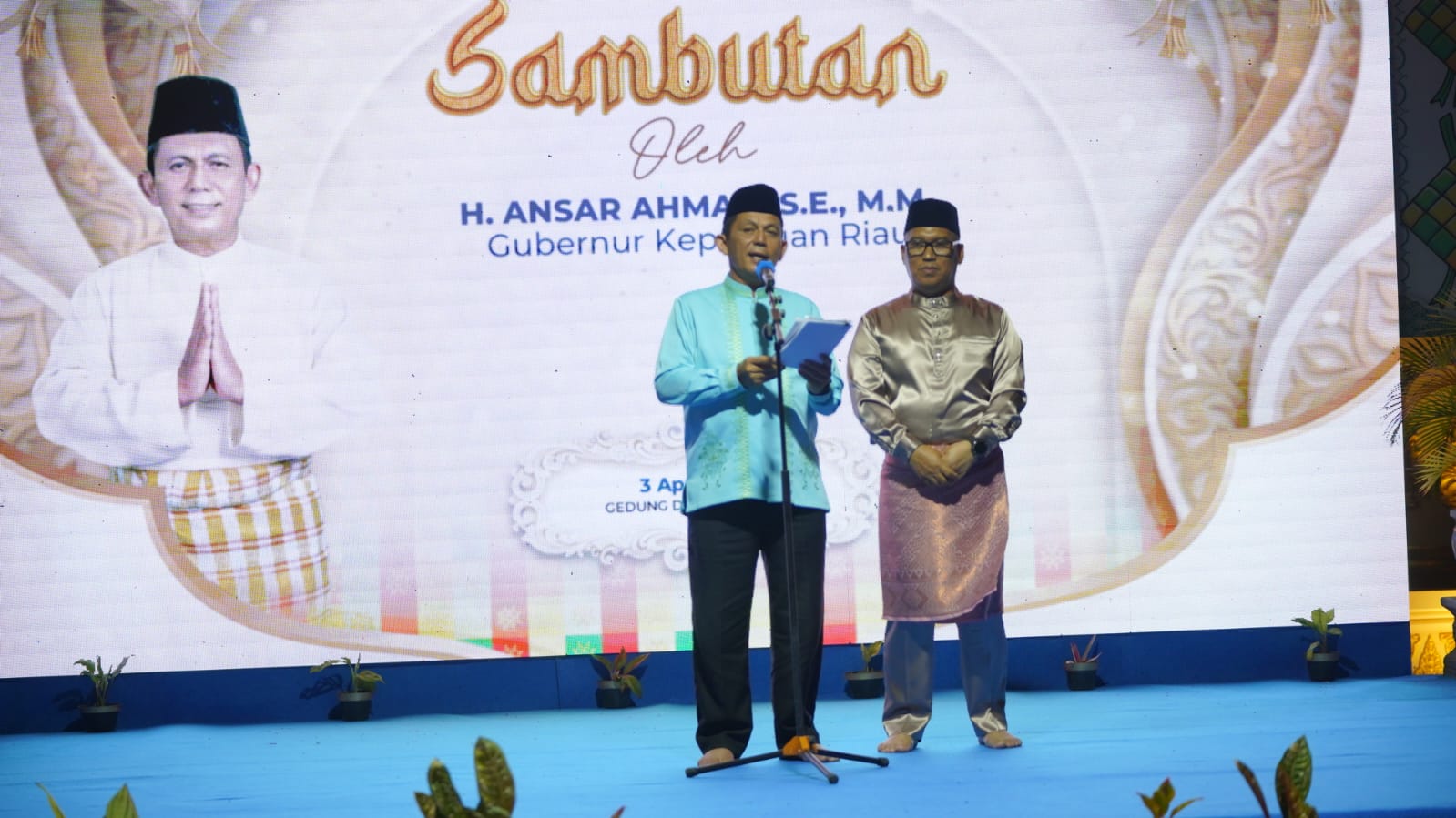 Gubernur Ansar Hadiri Halal Bihalal di Natuna, Perkuat Silaturahmi dan Sampaikan Program Prioritas