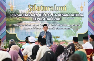 Paparan Program Strategis Gubernur Ansar Disambut Antusias Keluarga Besar Natuna di Perantauan