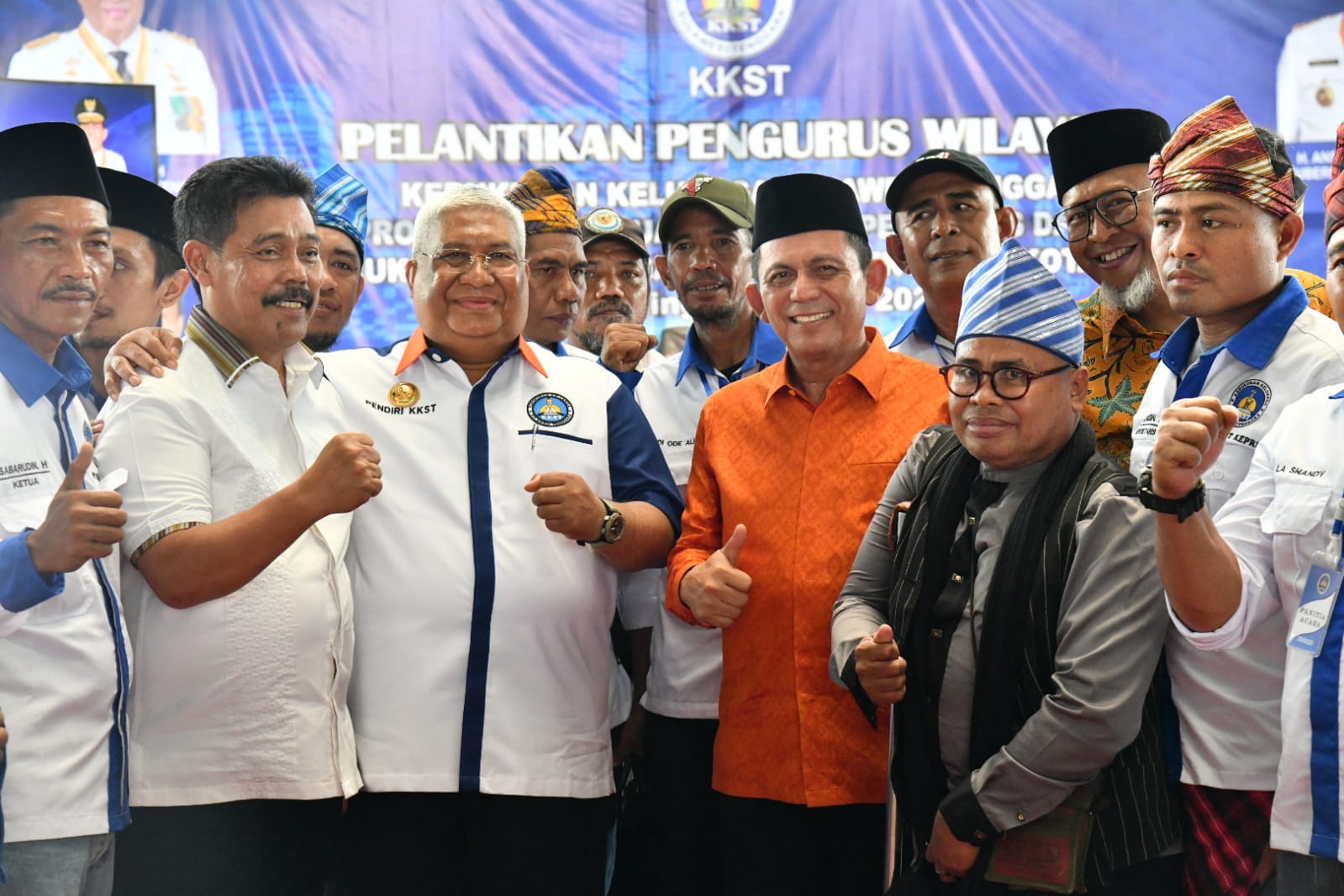 Gubernur Ansar Bersama Gubernur Sultra Hadiri Pelantikan KKST Provinsi Kepri & Kota Batam