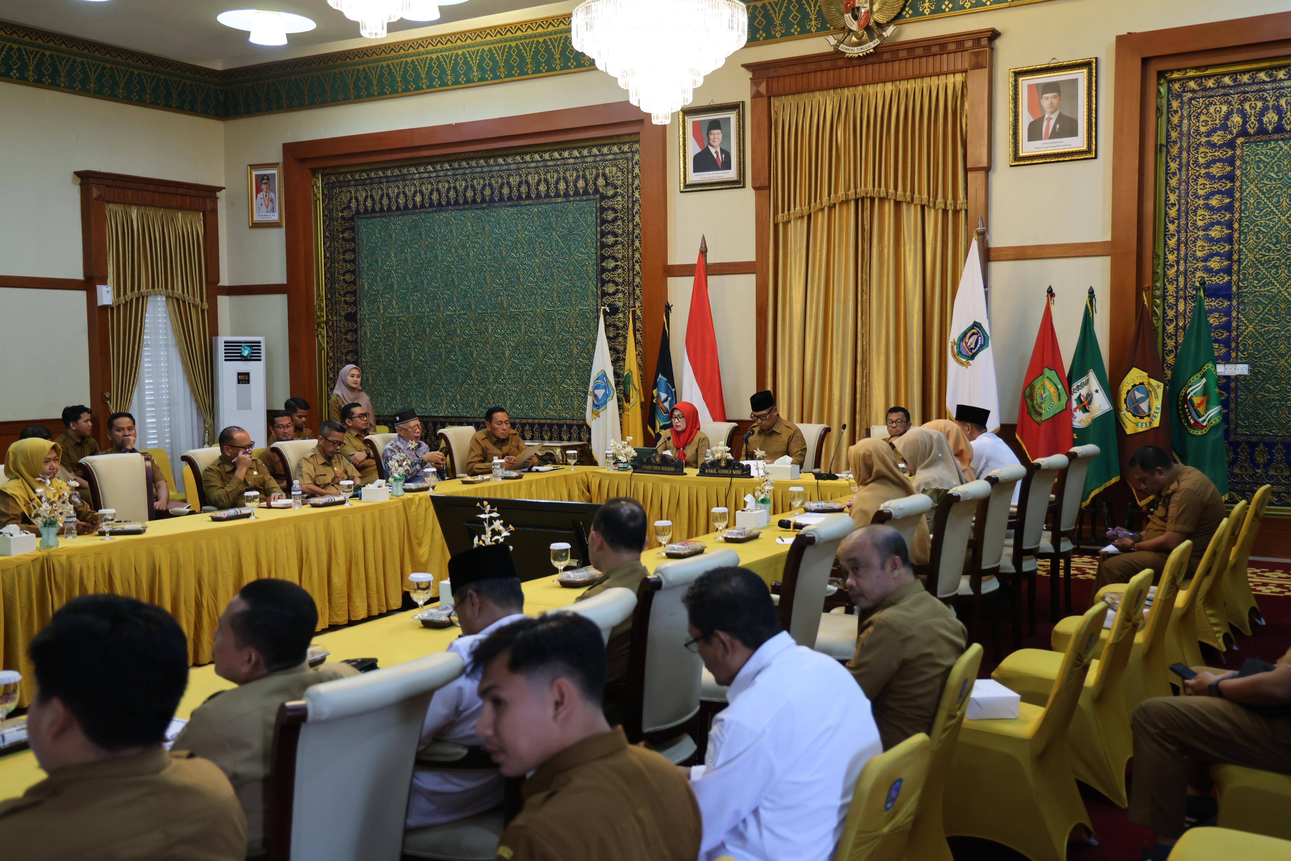 Wagub Nyanyang Pimpin Rapat Persiapan MTQ XII Kepri 2026, Tekankan Sinergi dan Kesiapan Maksimal