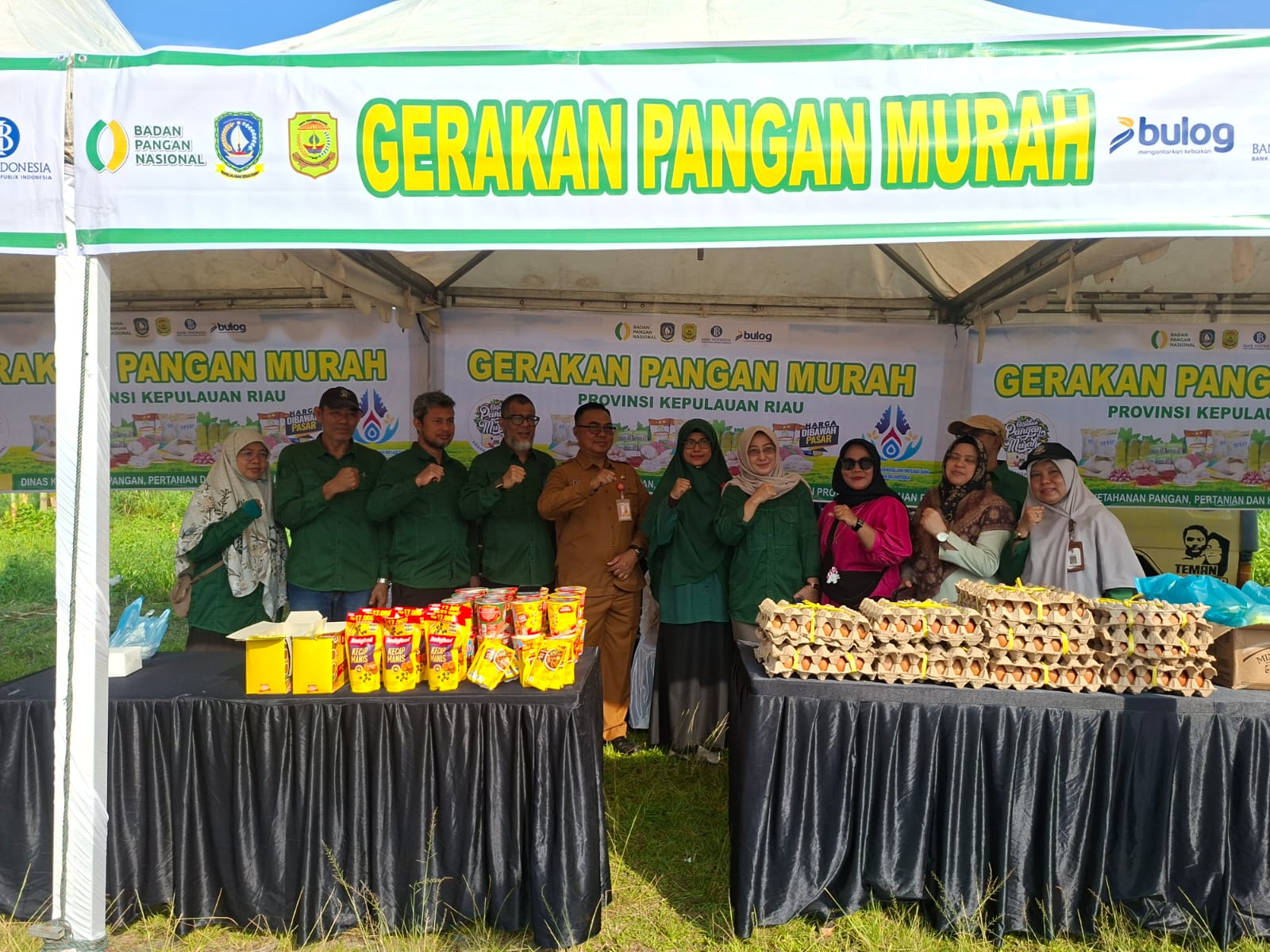 GPM HBKN Idul Adha 2026 di Tanjungpinang Sukses Jual 1 Ton Beras SPHP dan 1.200 Liter Minyakita