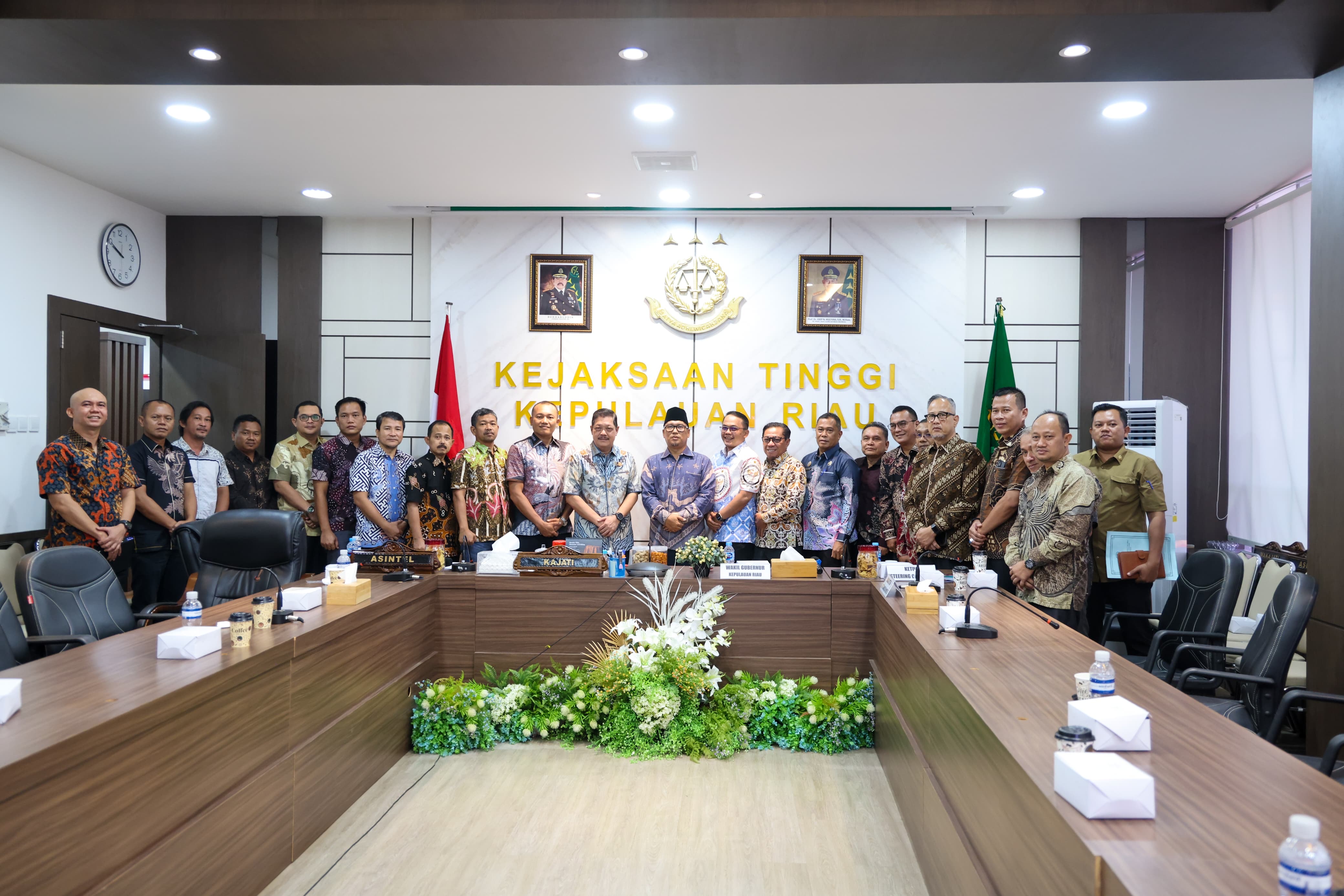 Wagub Nyanyang dan Abpednas Kepri Bangun Sinergi Bersama Kejati Kawal Pembangunan Desa