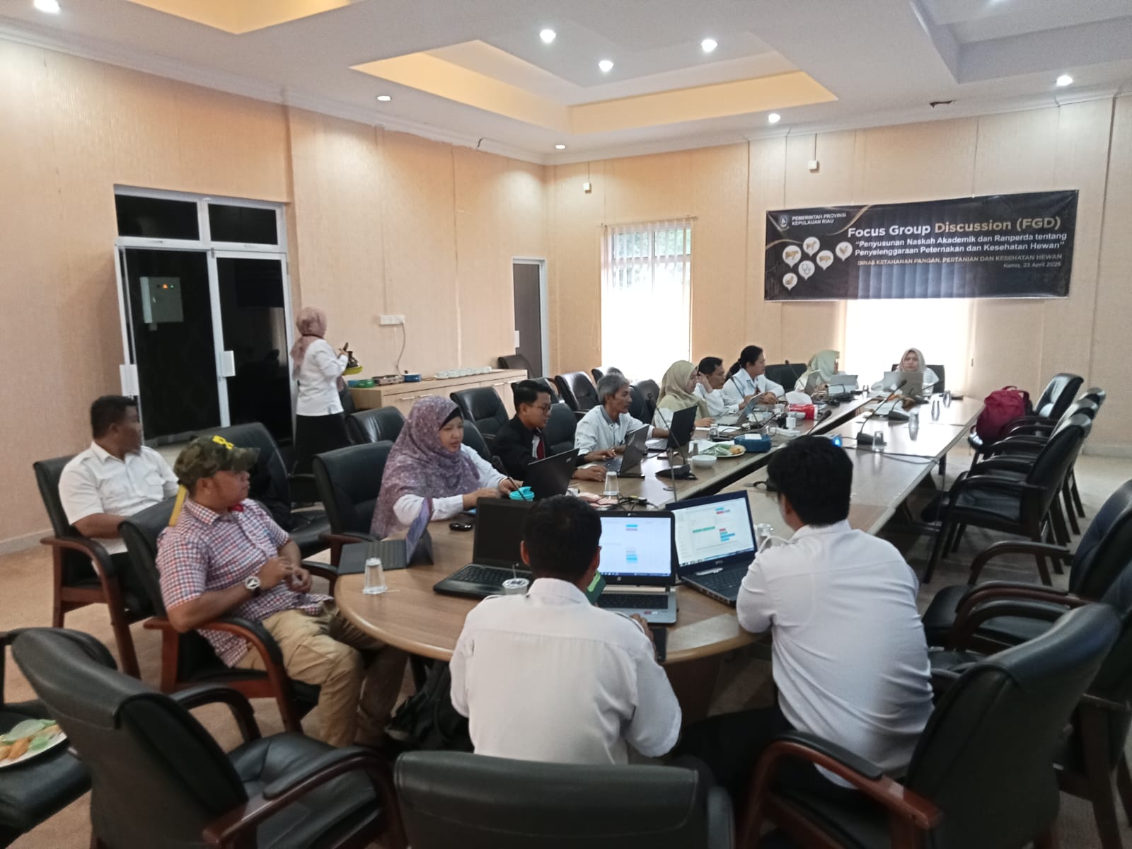 Sekretariat DKP2KH Kepri Sosialisasikan Penerapan E-Kinerja Harian di UPTD BPKHKMVKH & Bidang Peternakan di Bintan