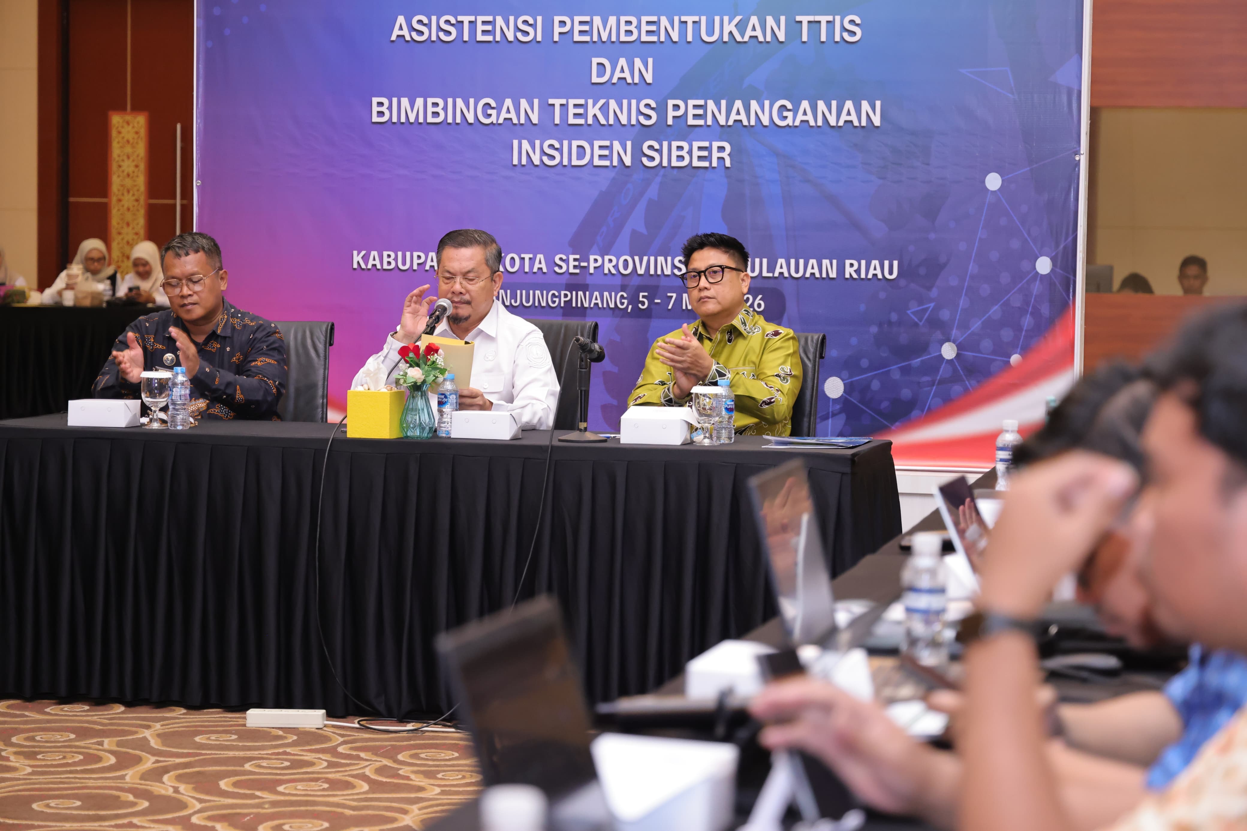Pemprov Kepri Gelar Asistensi Pembentukan TTIS dan Bimtek Penanganan Insiden Siber
