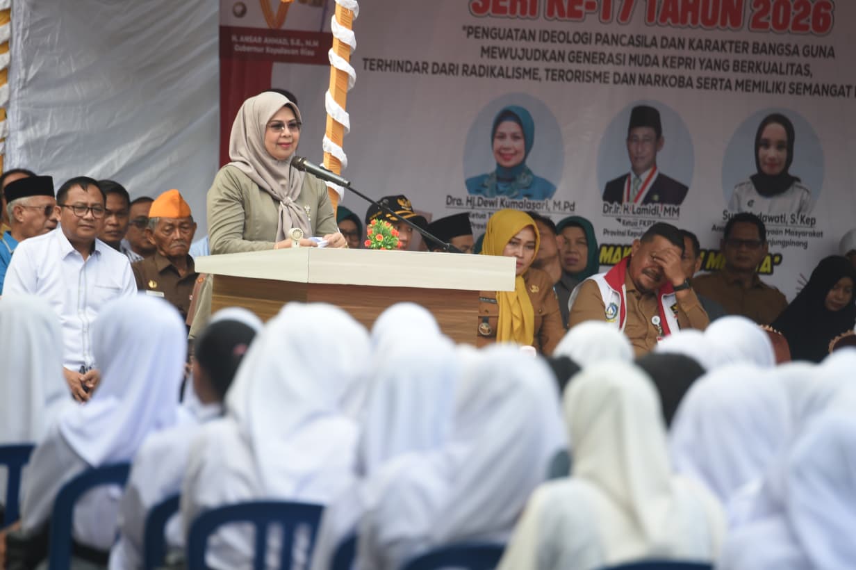 Melalui Kemas Seri-17, Kesbangpol Kepri Perkuat Wawasan Kebangsaan Pelajar