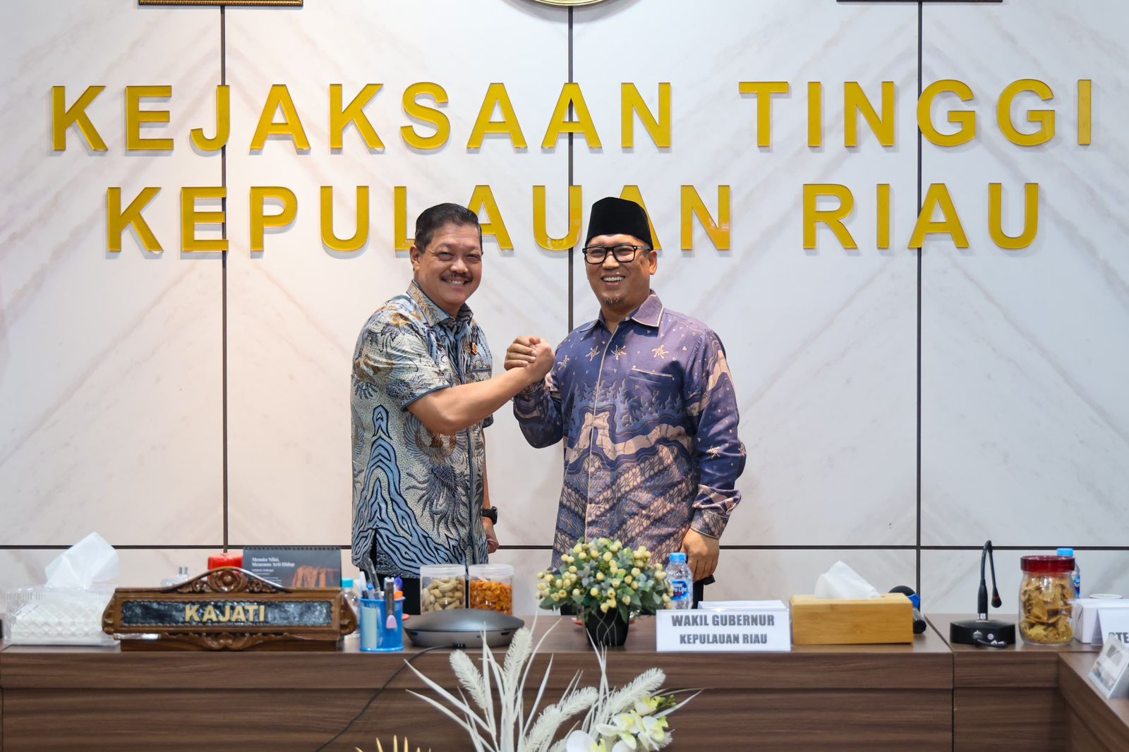 Wagub Nyanyang dan Abpednas Kepri Bangun Sinergi Bersama Kejati Kawal Pembangunan Desa