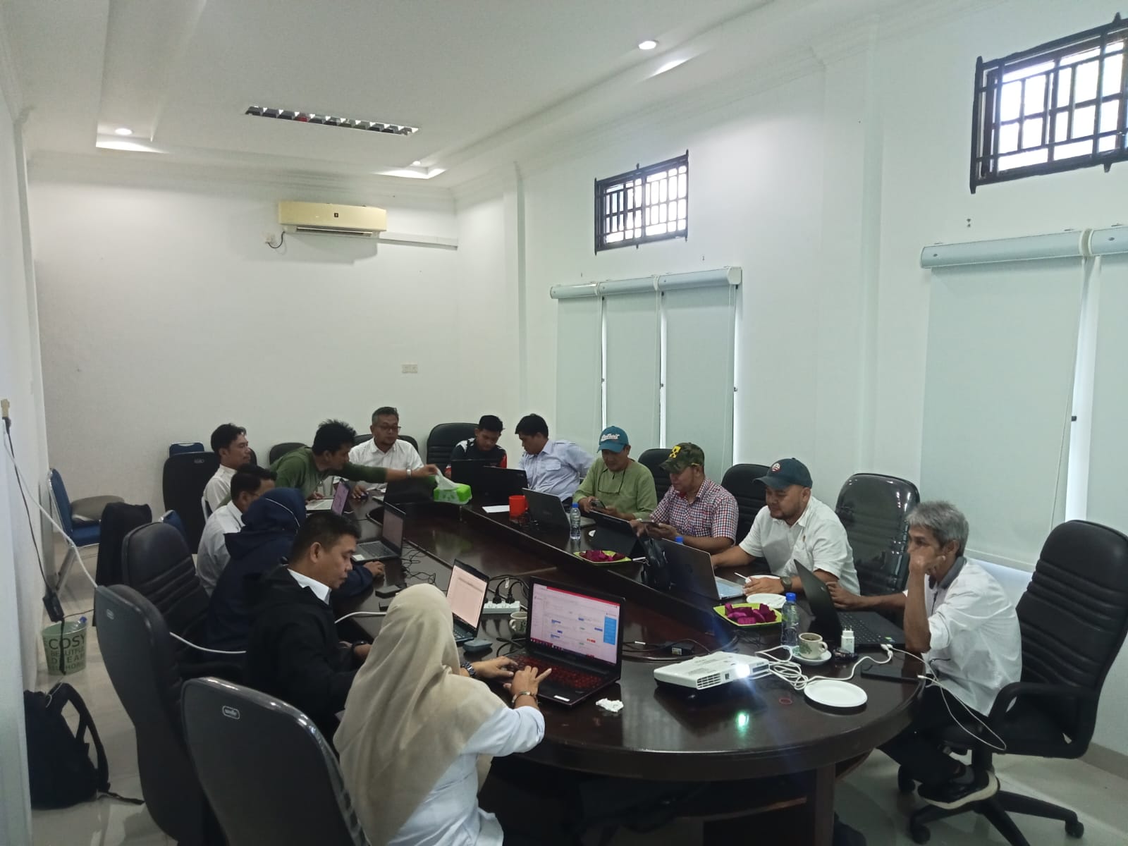 Bagian Umum dan Kepegawaian DKP2KH Kepri Sosialisasikan E-Kinerja Harian di UPTD BPPSPTPHP di Kabupaten Bintan
