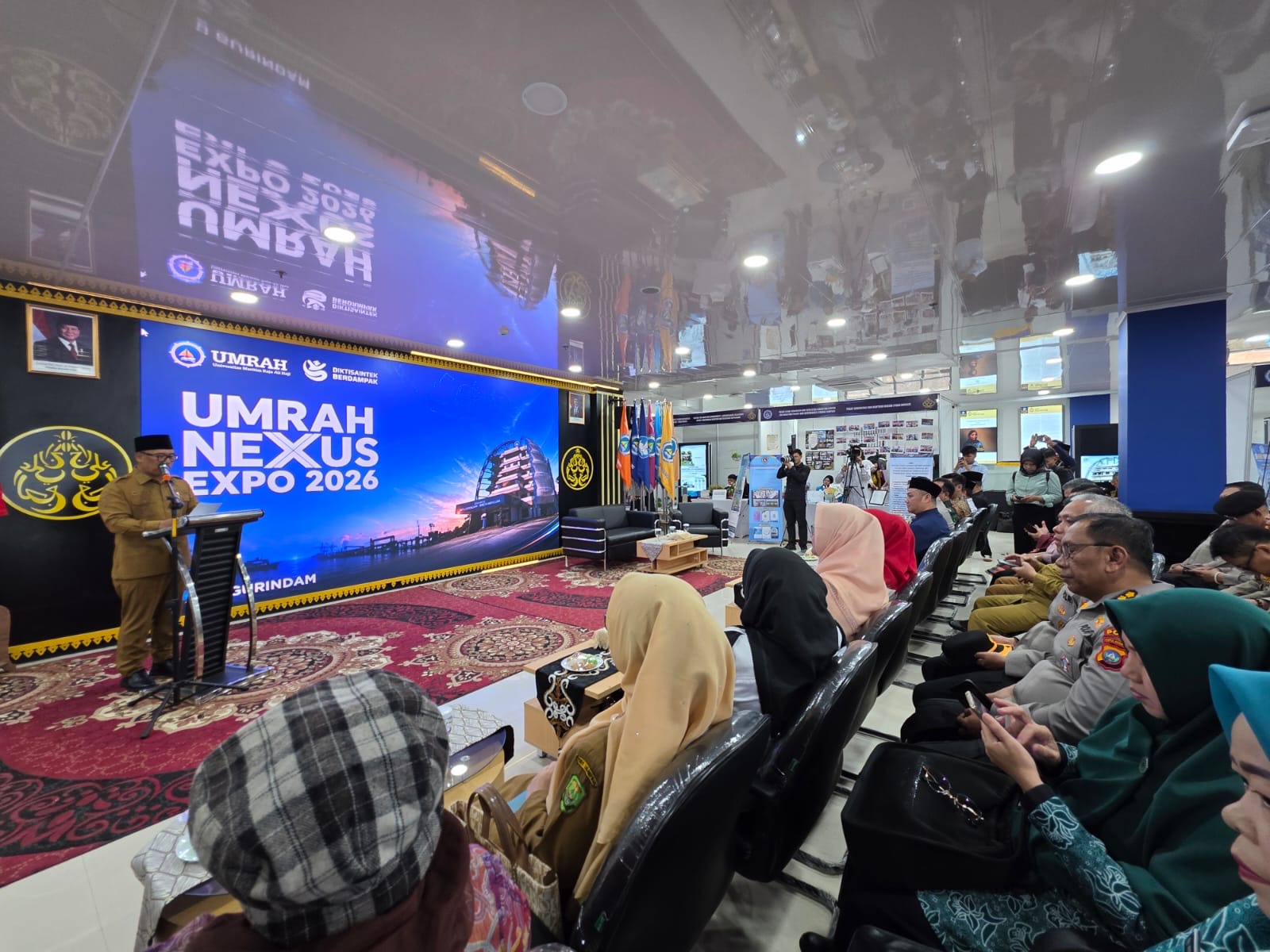 Sinergi Riset dan Inovasi, Wagub Nyanyang Hadiri UMRAH Nexus Expo 2026
