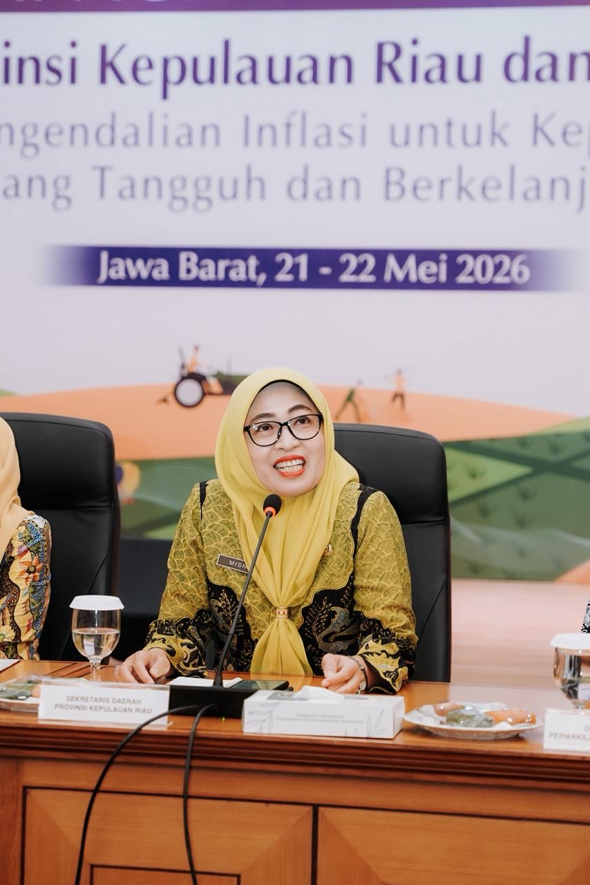 Sekdaprov Misni Hadiri Capacity Building TPID Provinsi Kepri di TPID Provinsi Jawa Barat, Perkuat Strategi Pengendalian Inflasi Daerah