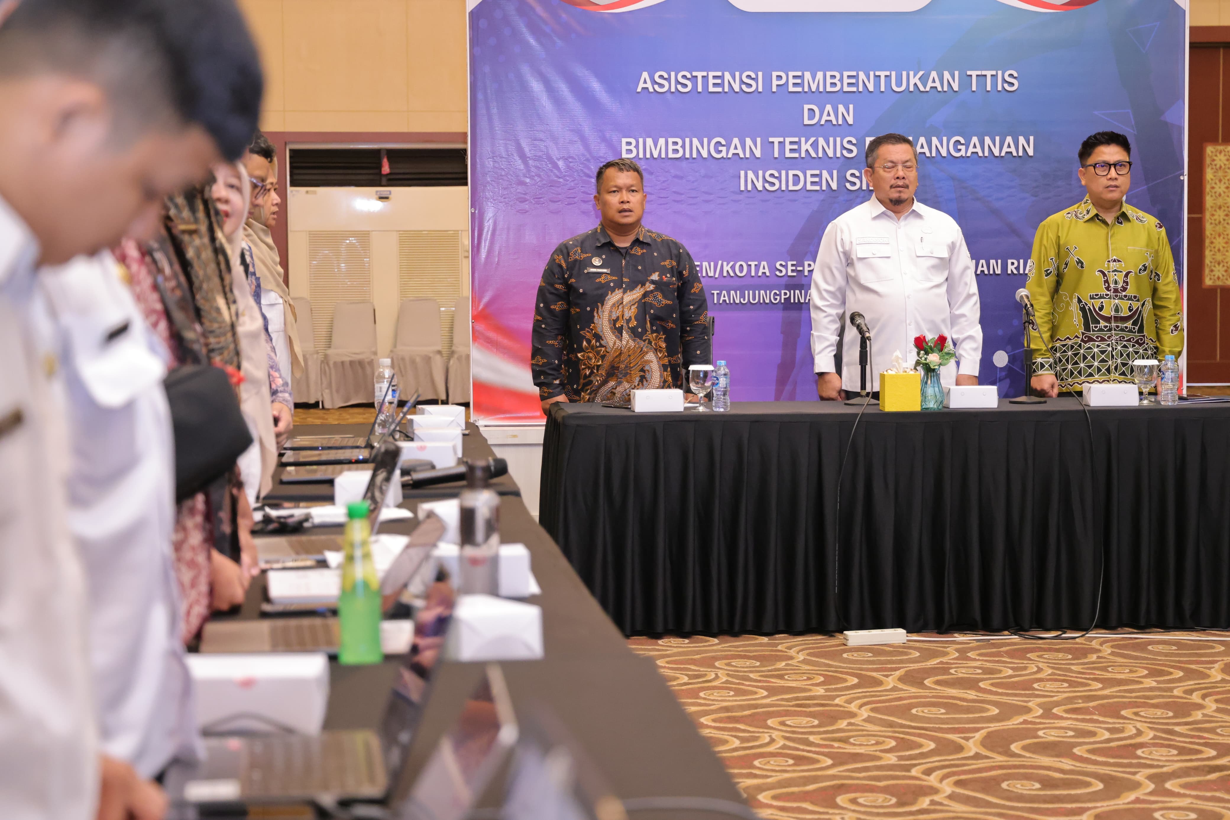 Pemprov Kepri Gelar Asistensi Pembentukan TTIS dan Bimtek Penanganan Insiden Siber