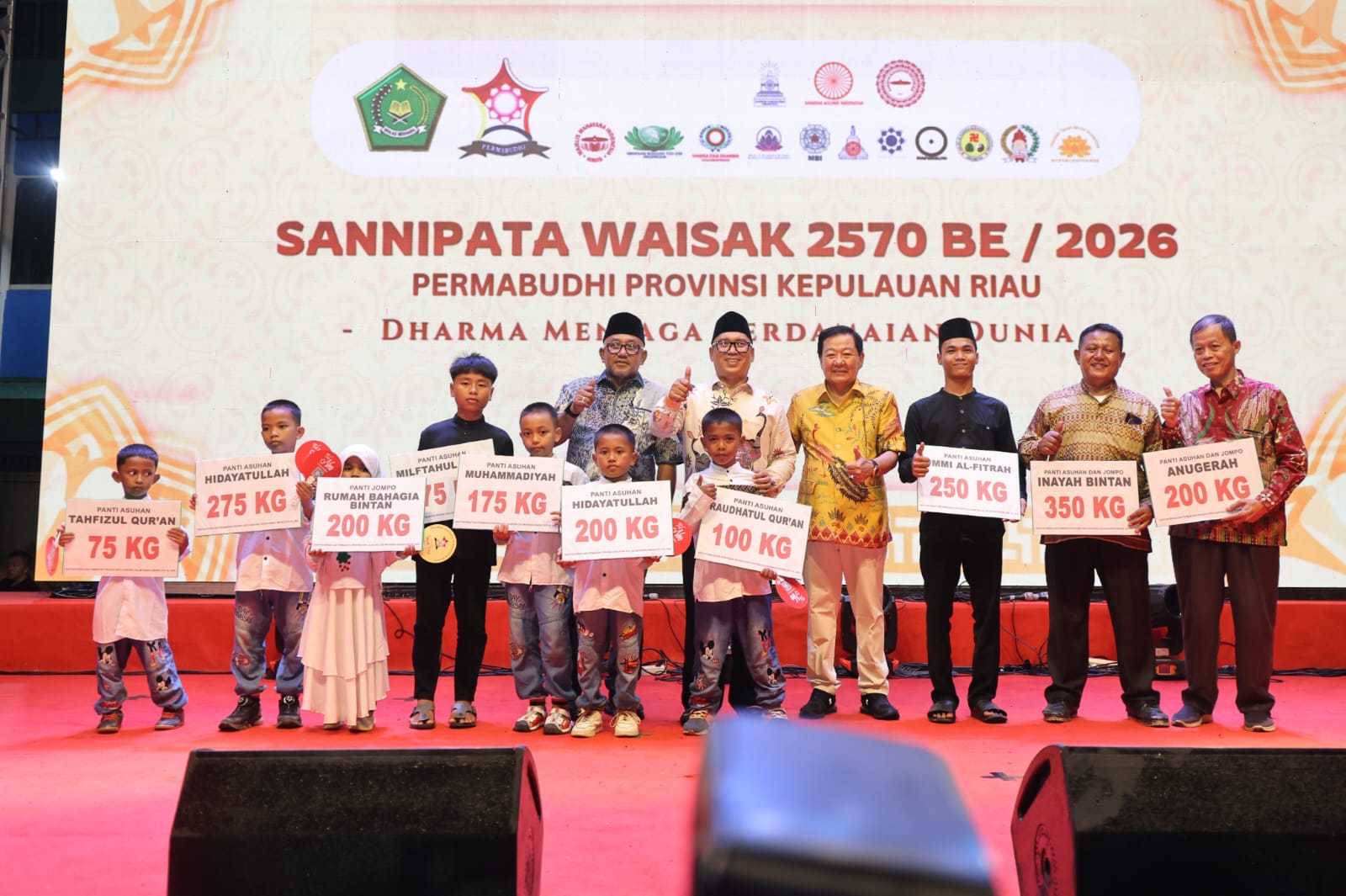 Wagub Nyanyang Hadiri Sannipata Waisak 2570 BE, Tegaskan Kepri Rumah Besar Kerukunan dan Toleransi