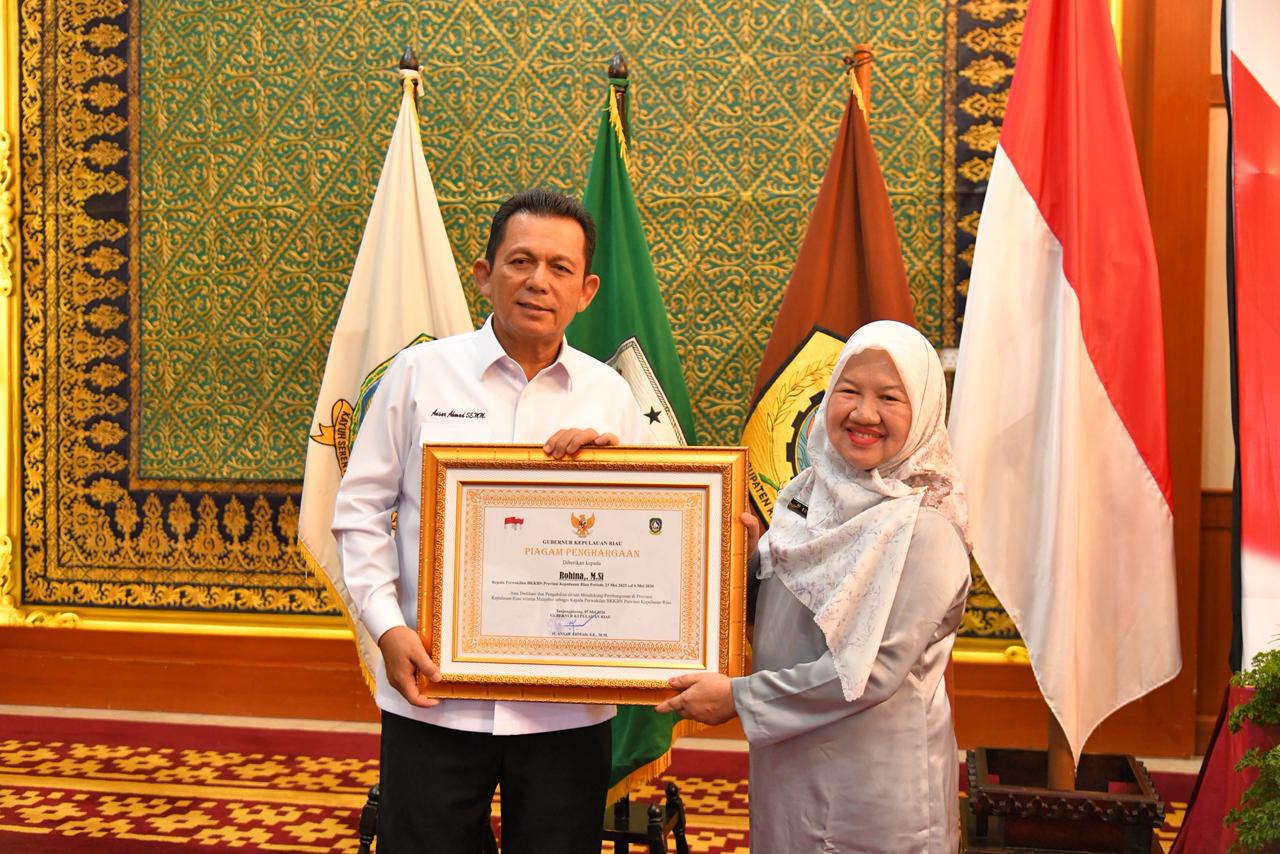 Gubernur Ansar Terima Silaturahmi dan Pamit Kepala Perwakilan BKKBN Kepri