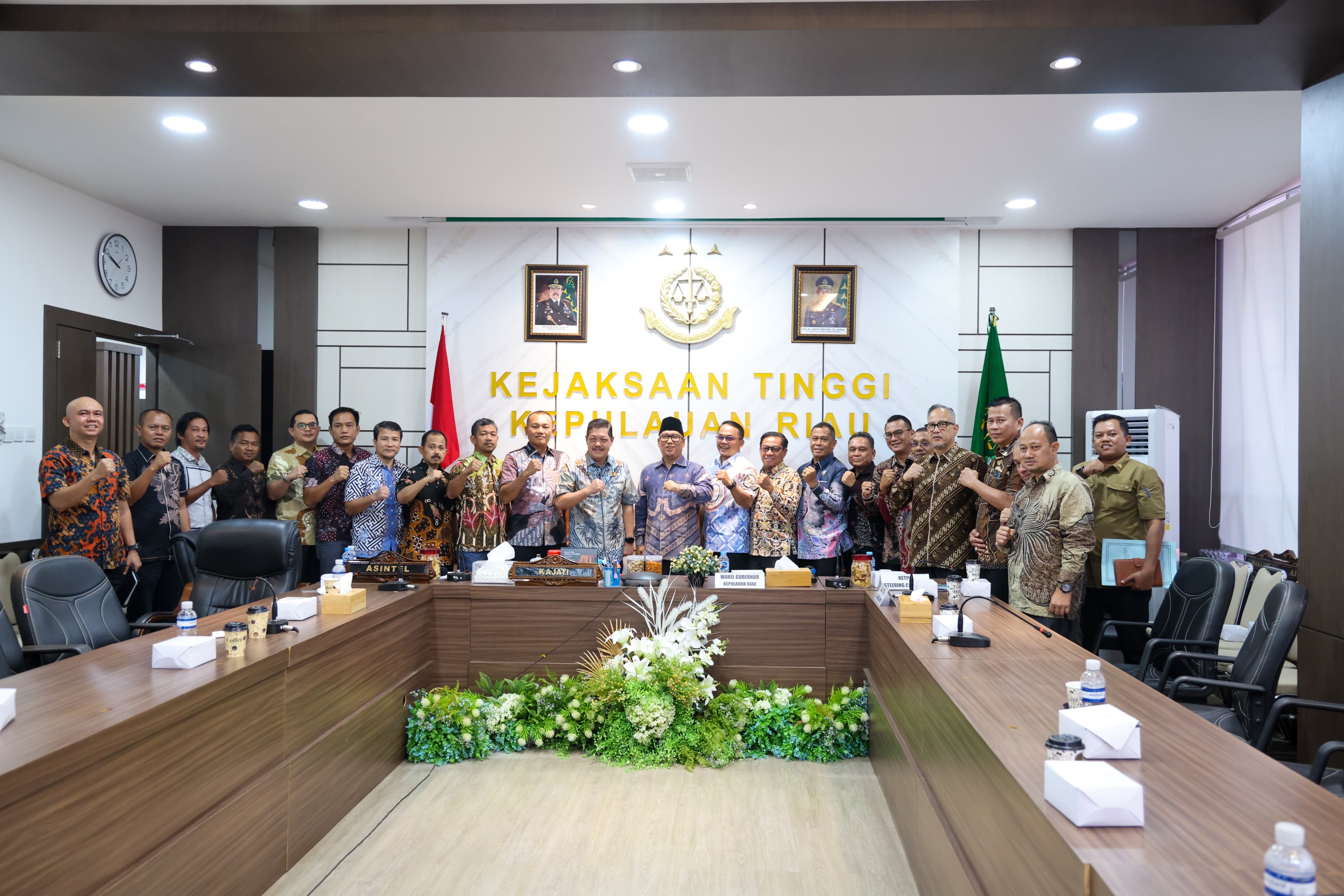 Wagub Nyanyang dan Abpednas Kepri Bangun Sinergi Bersama Kejati Kawal Pembangunan Desa