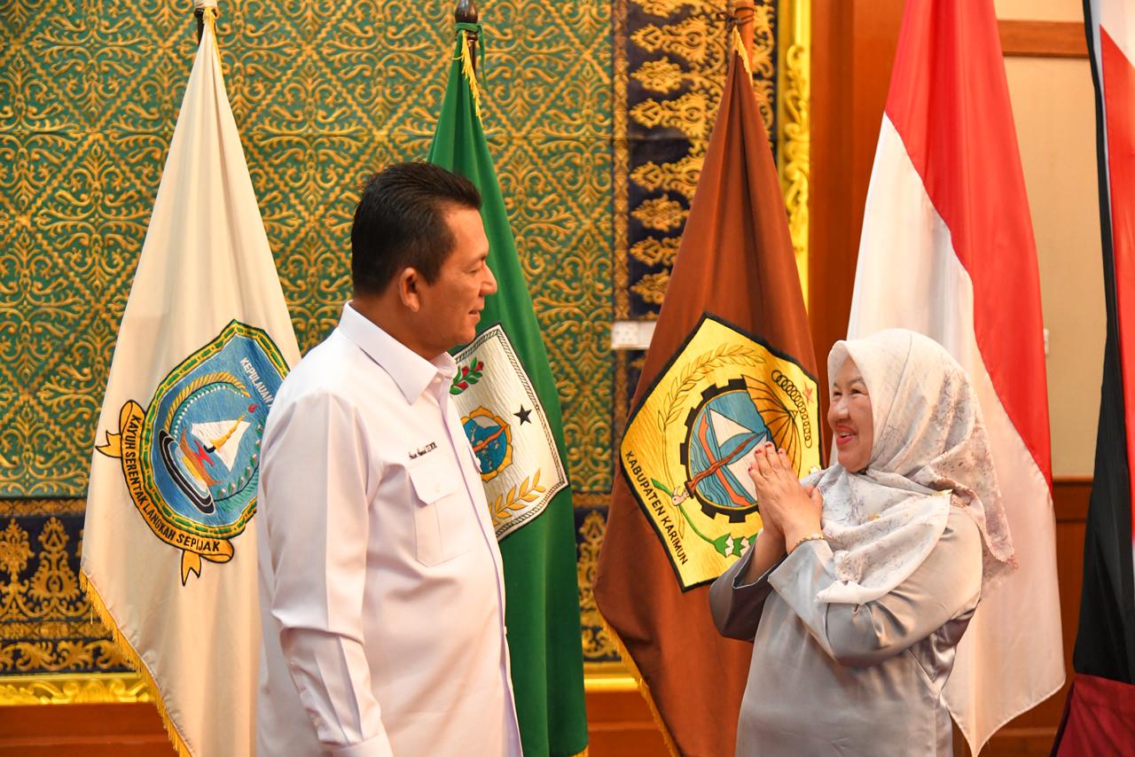 Gubernur Ansar Terima Silaturahmi dan Pamit Kepala Perwakilan BKKBN Kepri