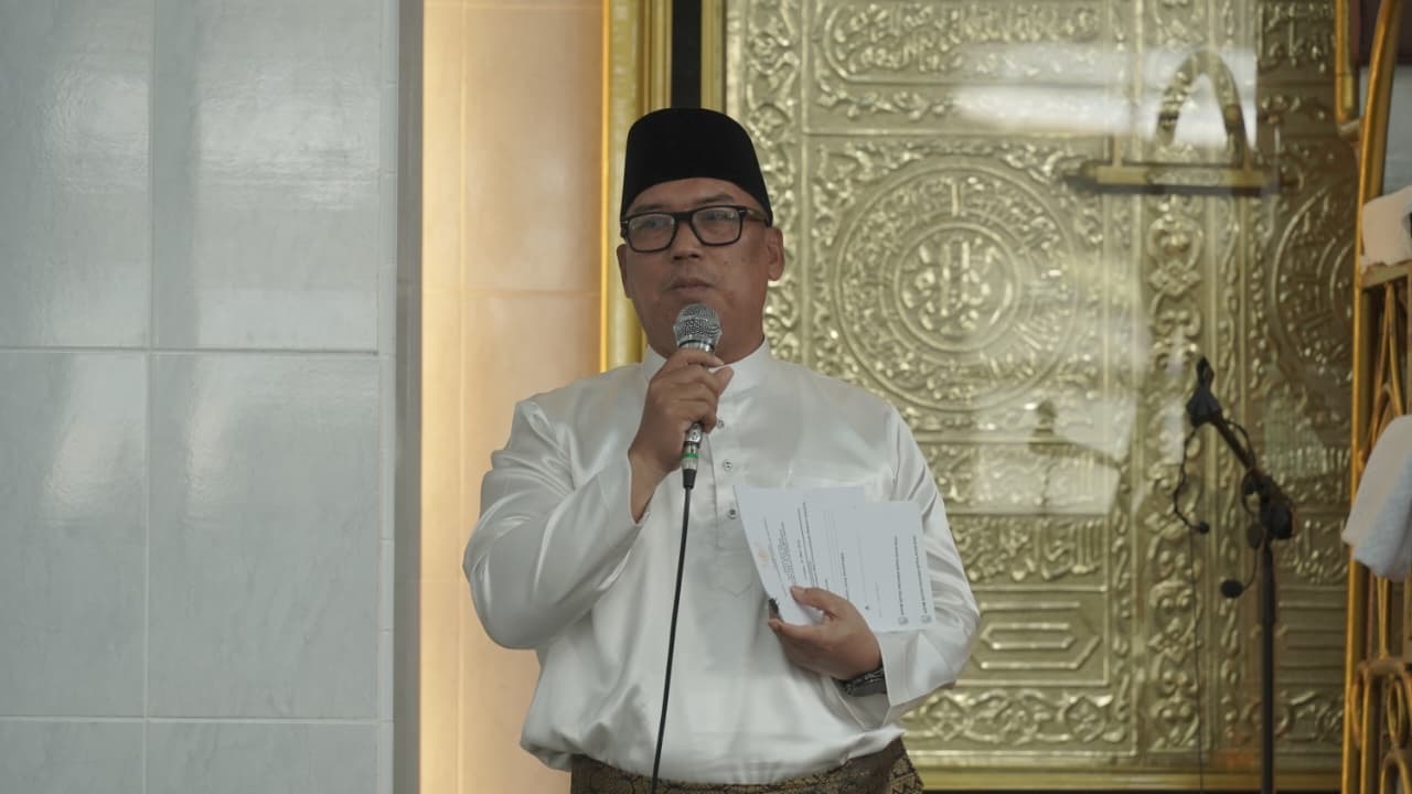 Wagub Nyanyang Salat Iduladha Bersama Masyarakat Lingga, Ajak Perkuat Nilai Pengorbanan dan Solidaritas