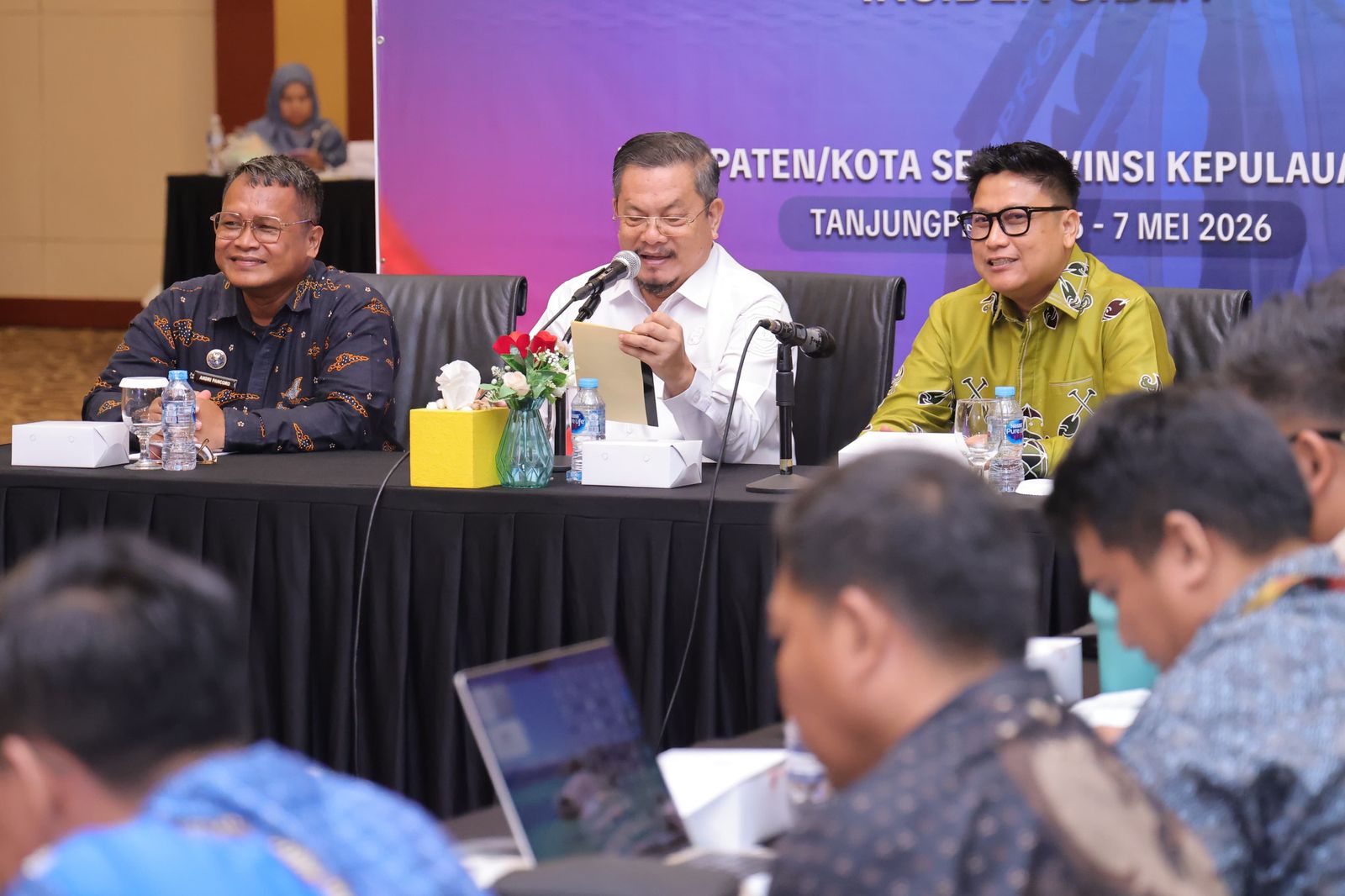 Pemprov Kepri Gelar Asistensi Pembentukan TTIS dan Bimtek Penanganan Insiden Siber