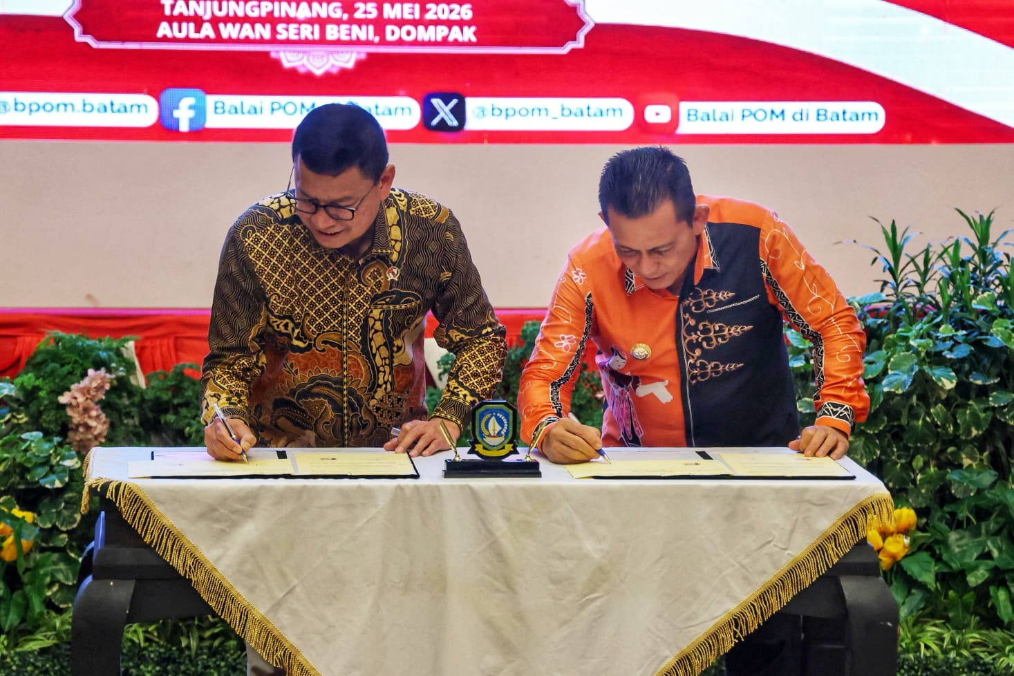 Pemprov Kepri dan BPOM RI Deklarasikan Aksi Nasional Pencegahan Penyalahgunaan OOT
