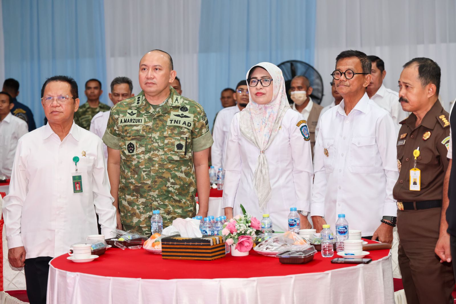 Sekda Kepri Hadiri Peresmian 1.061 Koperasi Desa/Kelurahan Merah Putih
