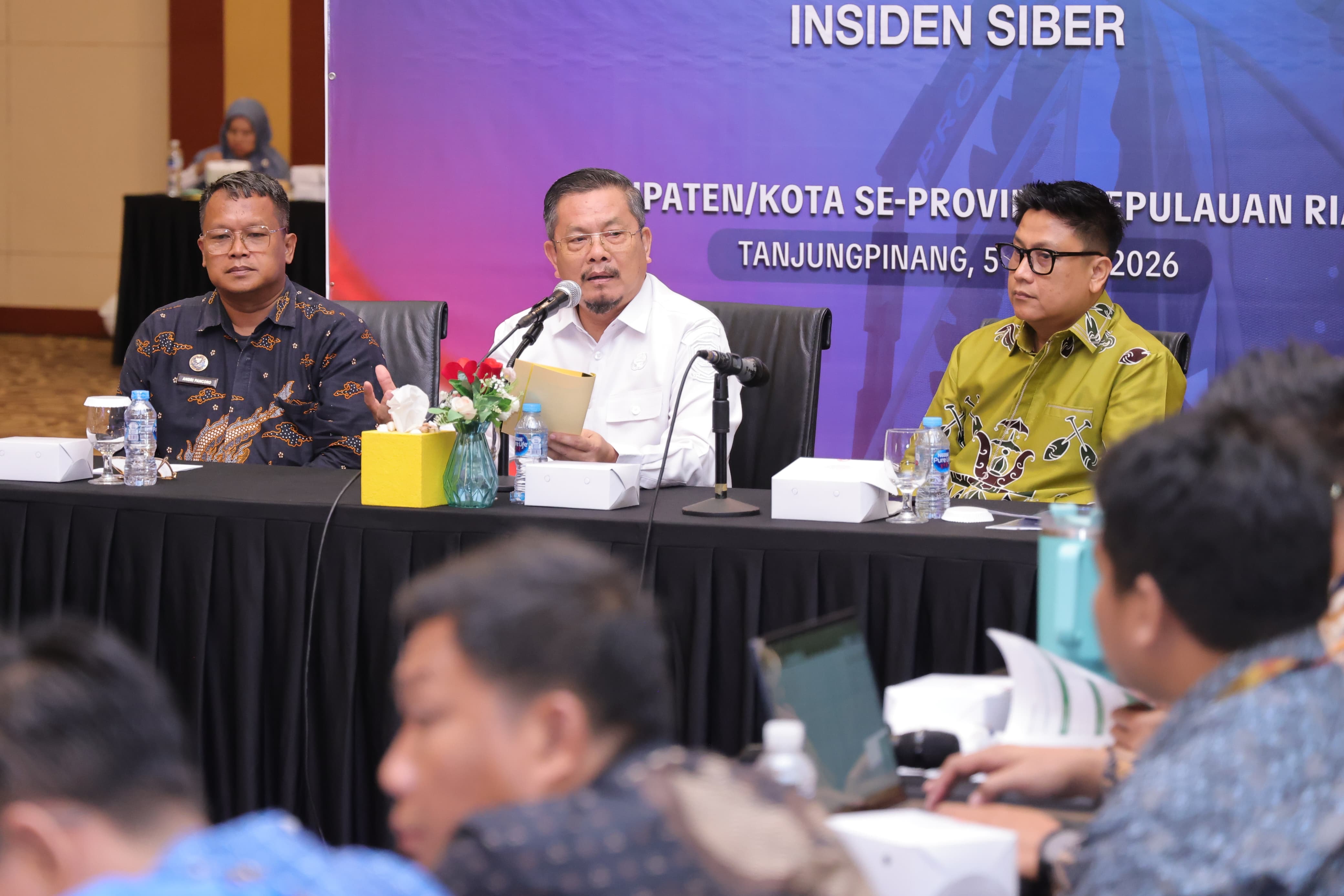 Pemprov Kepri Gelar Asistensi Pembentukan TTIS dan Bimtek Penanganan Insiden Siber