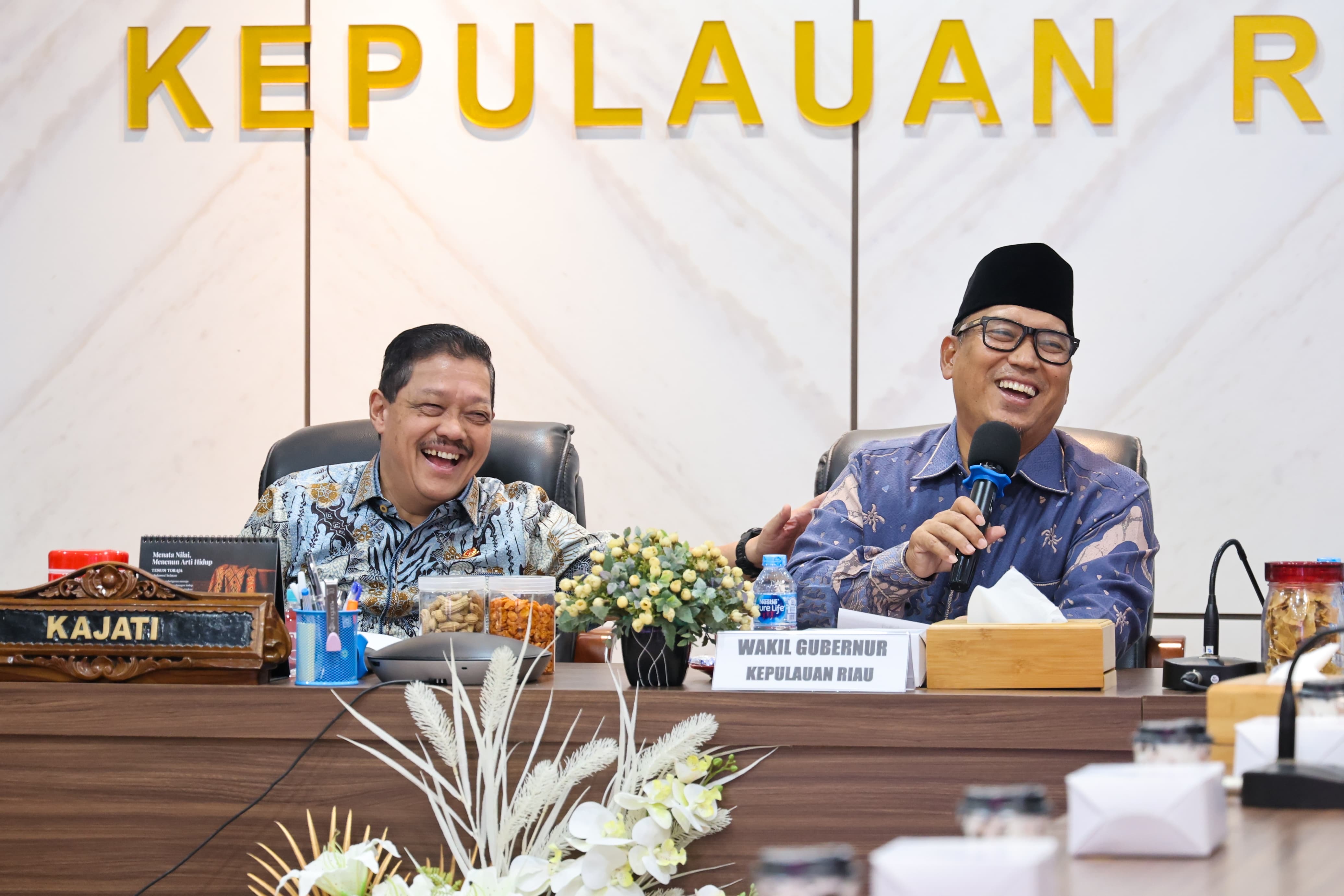 Wagub Nyanyang dan Abpednas Kepri Bangun Sinergi Bersama Kejati Kawal Pembangunan Desa