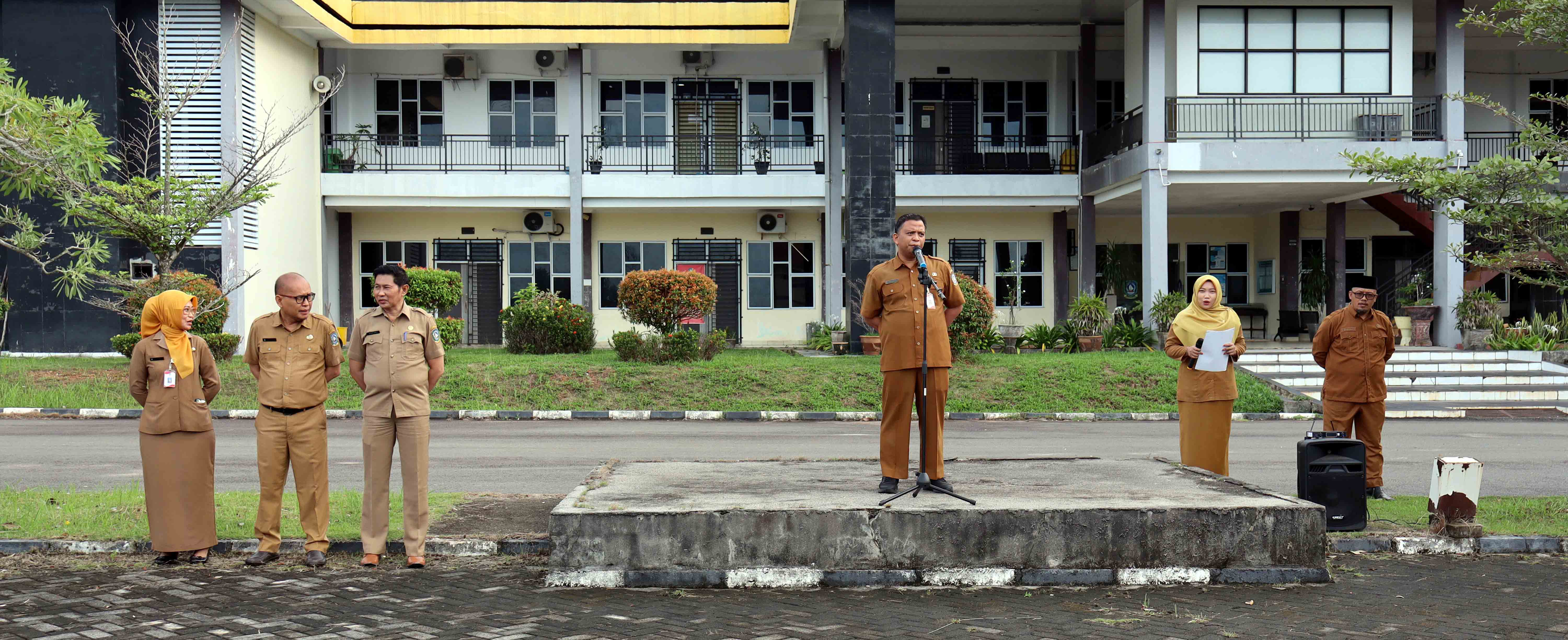 Disdik Kepri Perkuat Disiplin Lewat Apel Senin Pagi