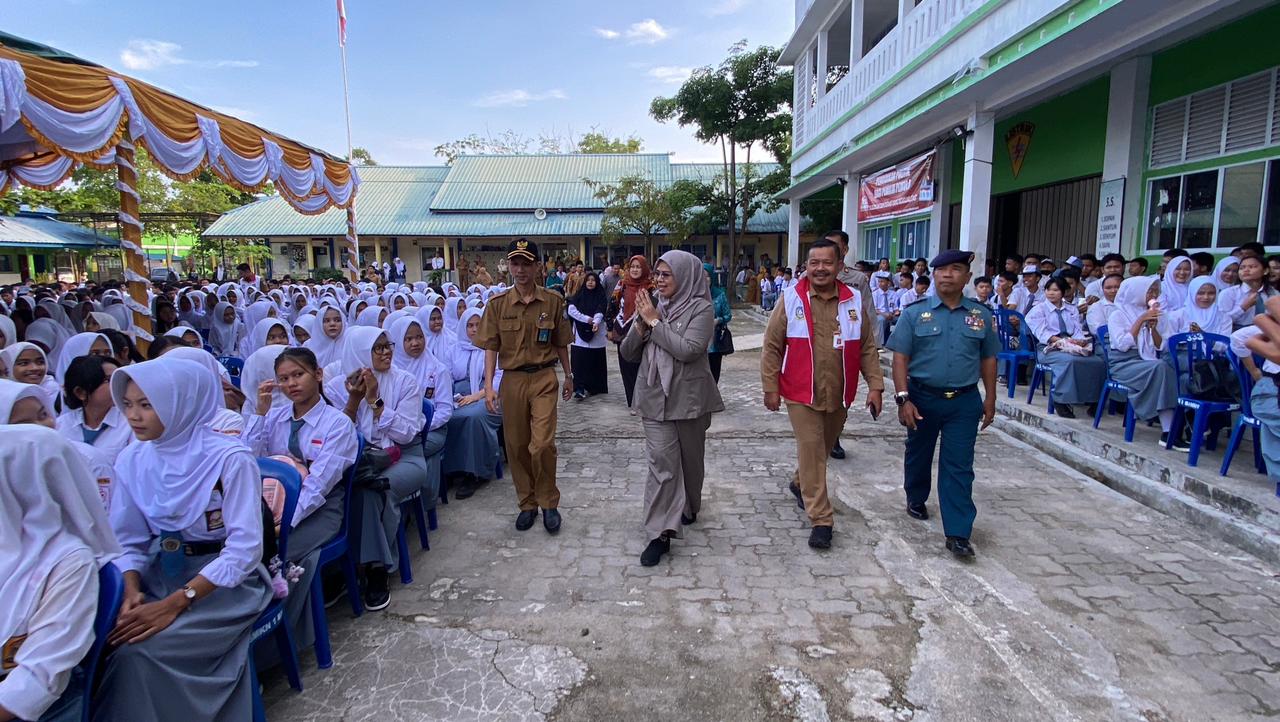 Melalui Kemas Seri-17, Kesbangpol Kepri Perkuat Wawasan Kebangsaan Pelajar