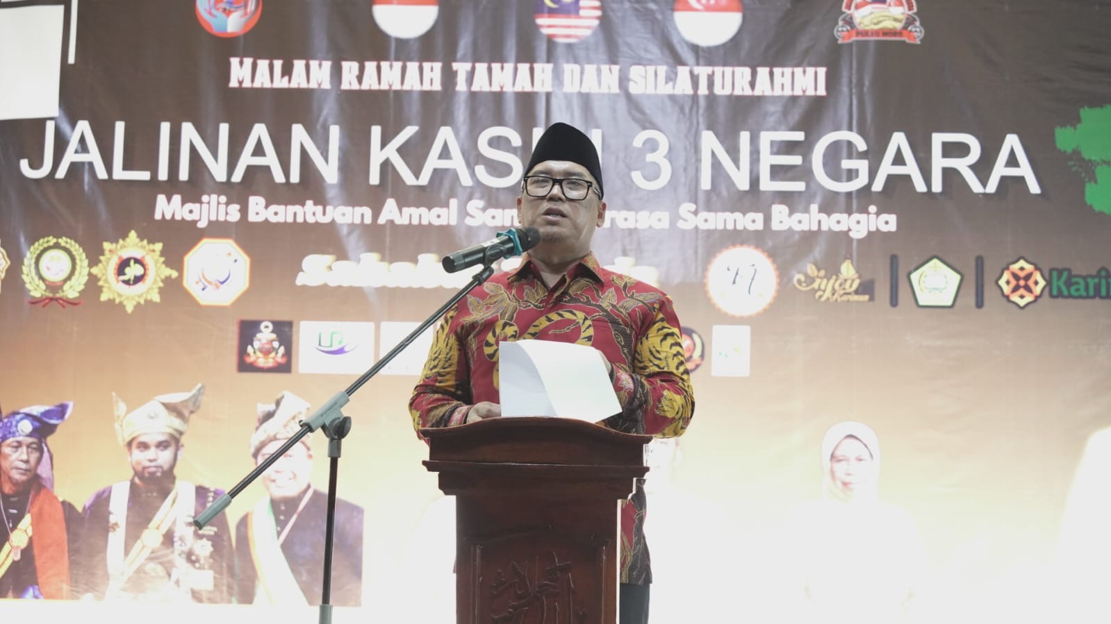 Wagub Kepri Hadiri Amal “Jalinan Kasih 3 Negara”, Perkuat Solidaritas dan Persaudaraan Lintas Bangsa di Moro