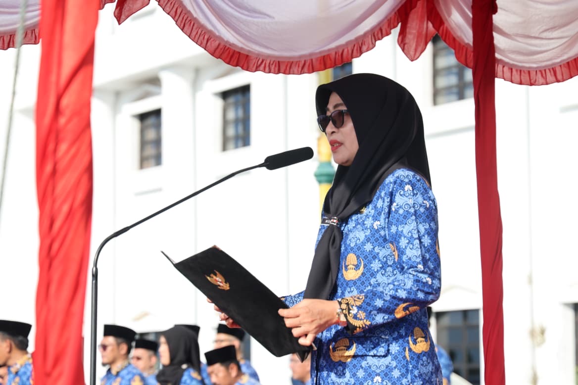 Pegawai Dinas Pendidikan Kepri  Hadiri Upacara Hari Kebangkitan Nasional 2026 