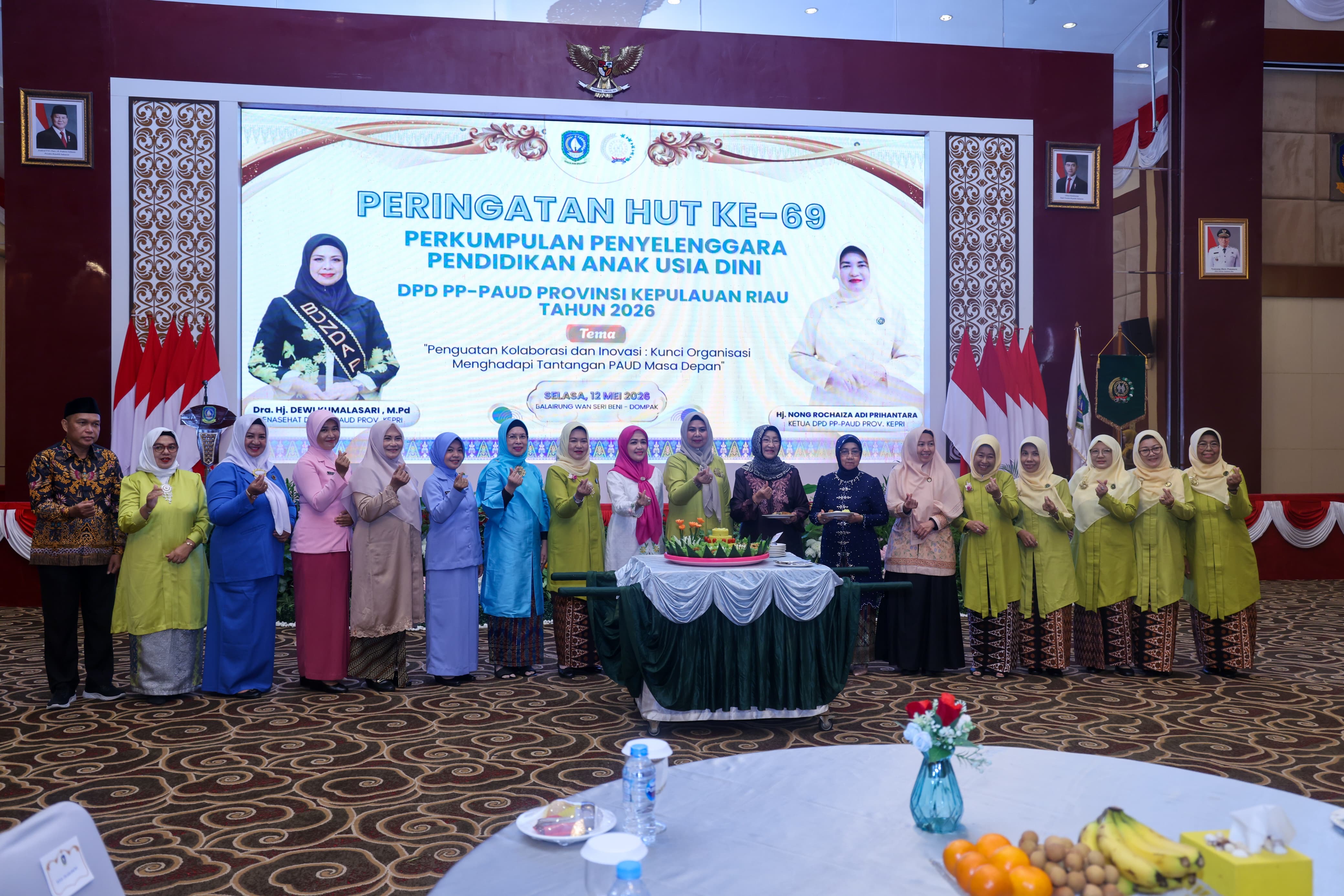 HUT ke-69 PP PAUD Kepri Jadi Momentum Perkuat Kolaborasi dan Inovasi Pendidikan Anak Usia Dini
