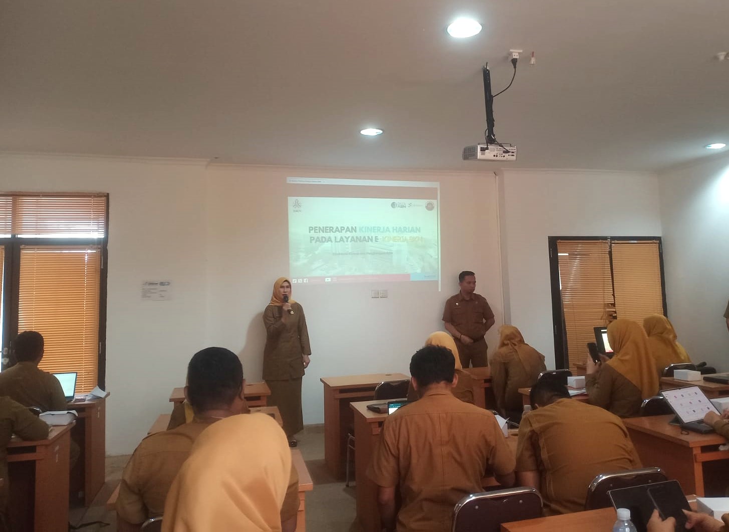 BKD dan KORPRI Laksanakan Sosialisasi Penerapan Kinerja Harian pada Layanan E-Kinerja BKN
