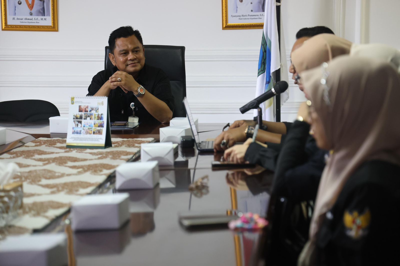 Diskominfo Kepri Terima Audiensi BRINUS Kepri