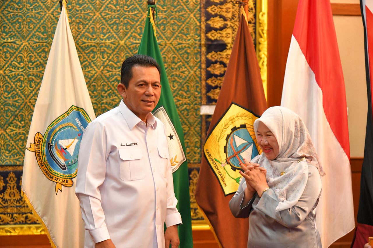 Gubernur Ansar Terima Silaturahmi dan Pamit Kepala Perwakilan BKKBN Kepri