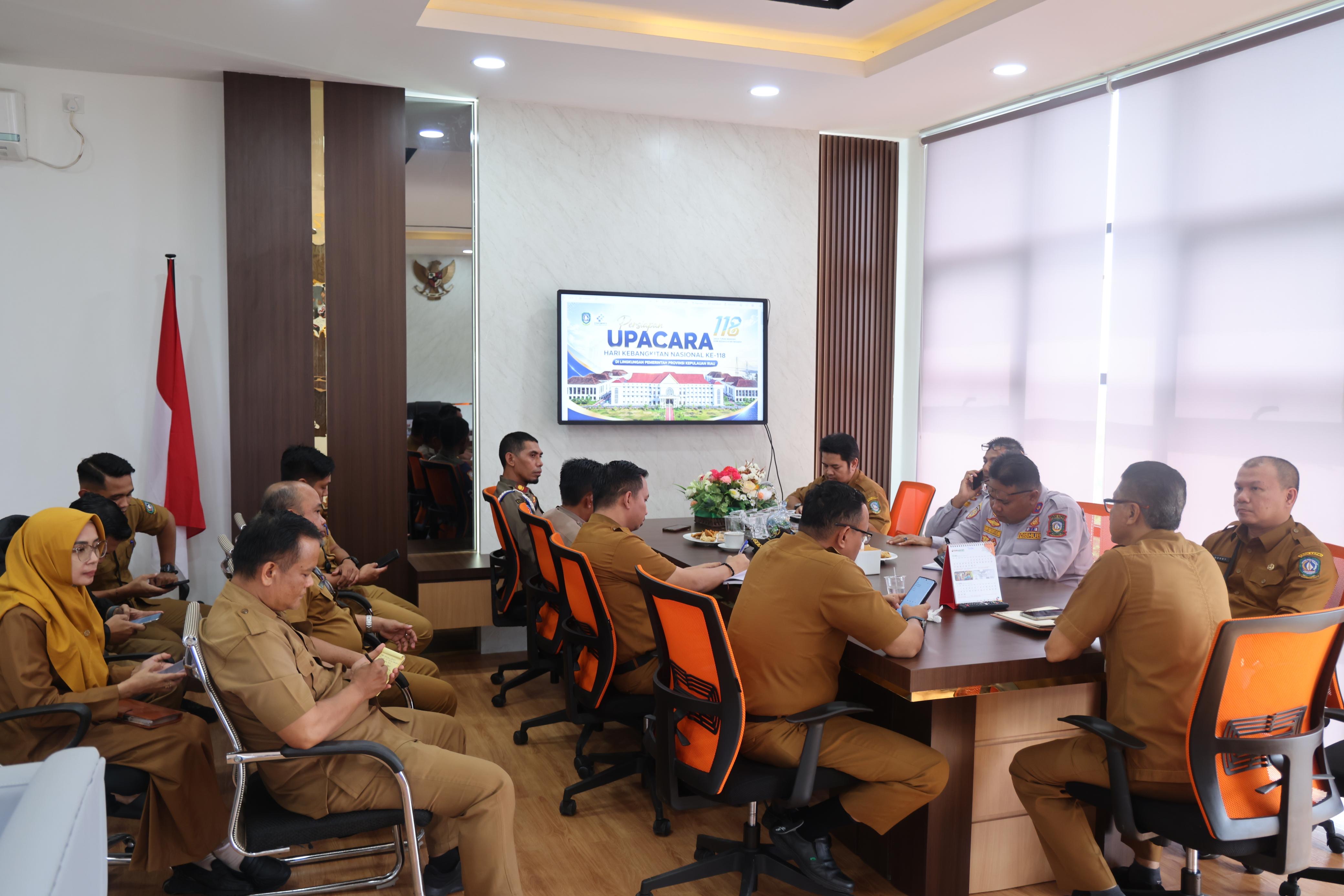 Pemprov Kepri Matangkan Persiapan Upacara Hari Kebangkitan Nasional ke-118 Tahun 2026