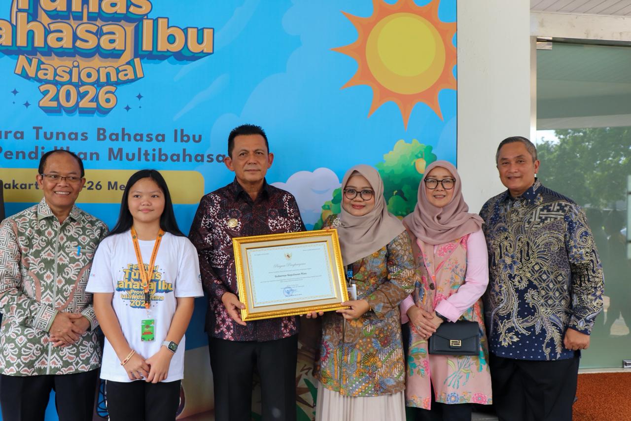 Provinsi Kepulauan Riau Raih Penghargaan Revitalisasi Bahasa Daerah Tahun 2026