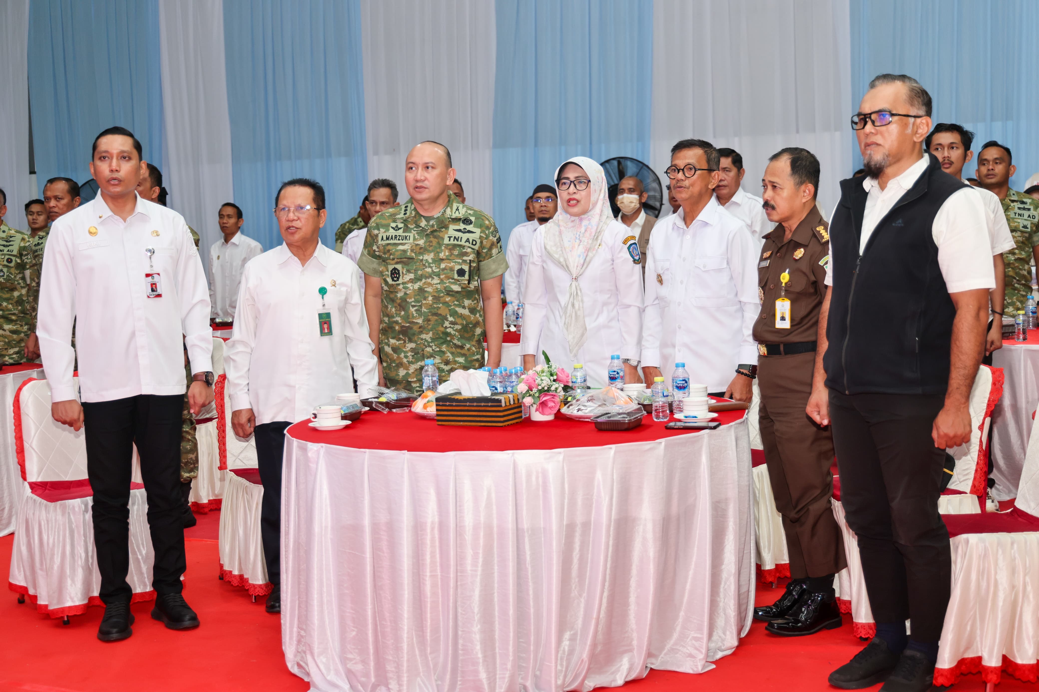 Sekda Kepri Hadiri Peresmian 1.061 Koperasi Desa/Kelurahan Merah Putih