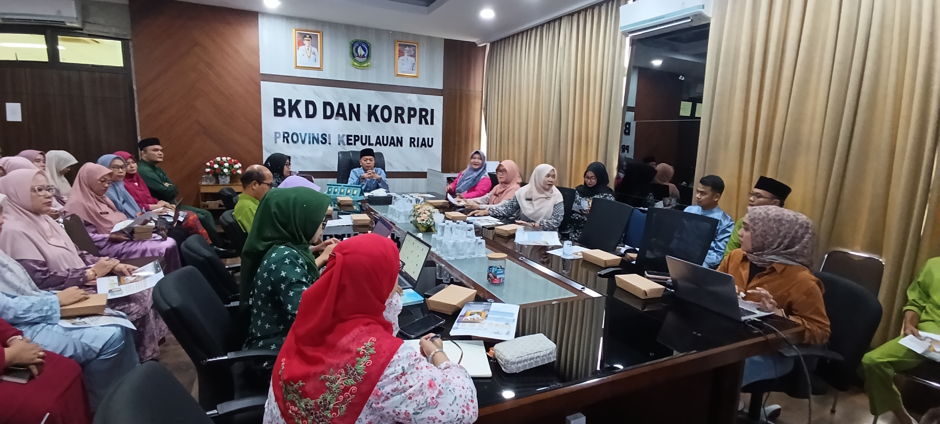 BKD dan KORPRI Provinsi Kepri Terima Audiensi BSI KC Bintan Centre