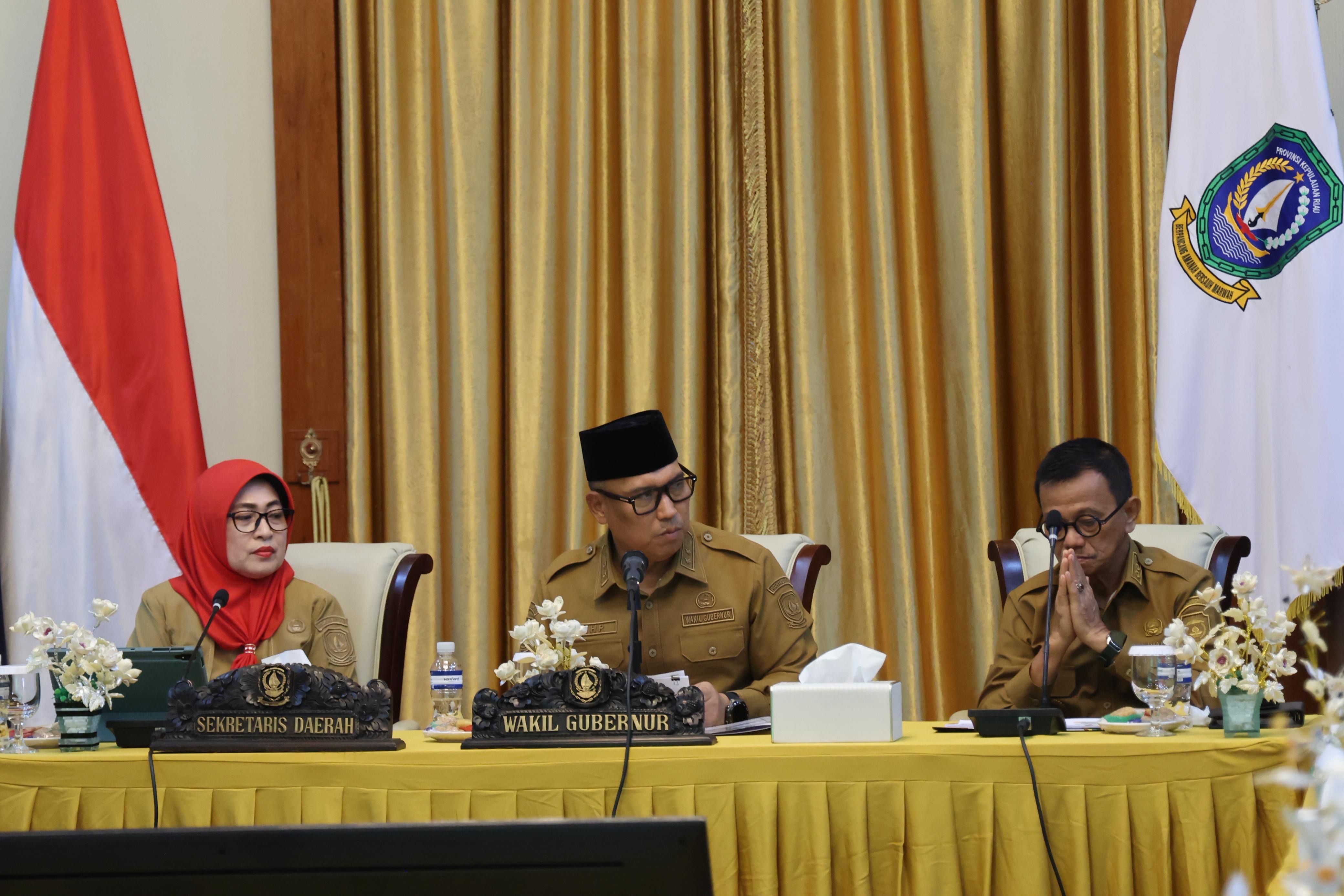 Wagub Nyanyang Pimpin Rapat Persiapan MTQ XII Kepri 2026, Tekankan Sinergi dan Kesiapan Maksimal