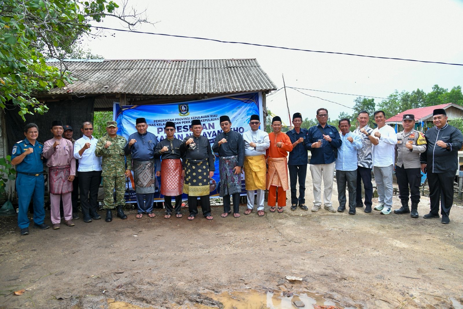 Resmikan Tambatan Perahu Nelayan Teluk Umah, Gubernur Ansar Perkuat Dukungan Infrastruktur Perikanan Karimun
