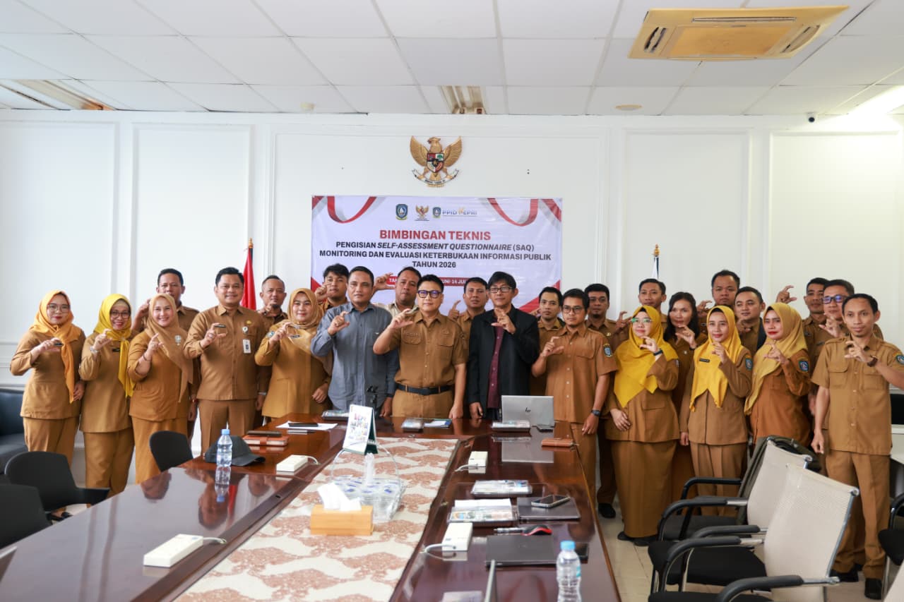 Kadis Kominfo Kepri Buka Bimtek SAQ Monev 2026, Siapkan 43 OPD Raih Predikat Informatif