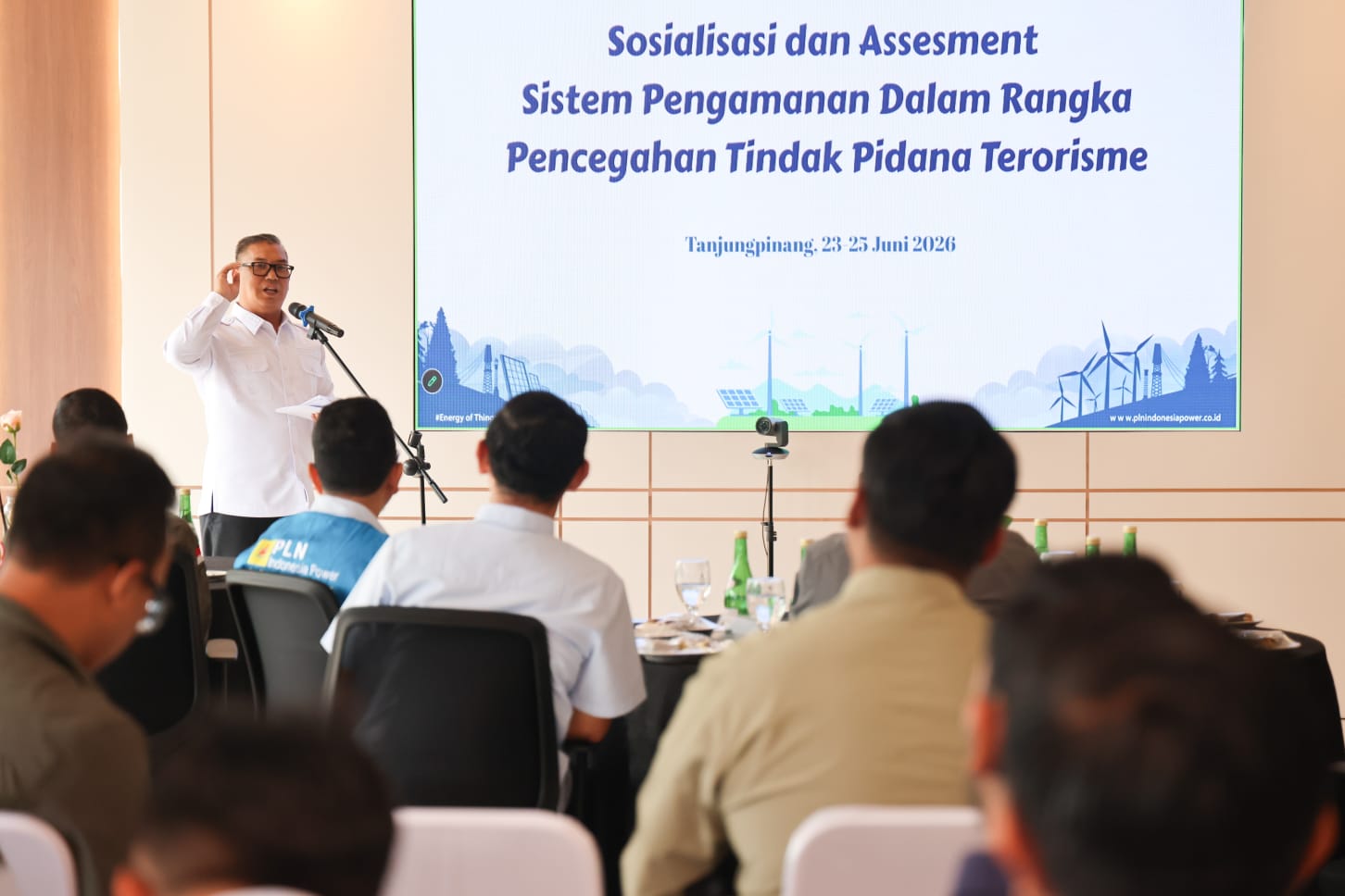 BNPT Dukung Penguatan Sistem Keamanan Pembangkit Listrik di Kepri, Wagub Nyanyang: Objek Vital Nasional Harus Terlindungi dari Ancaman Terorisme