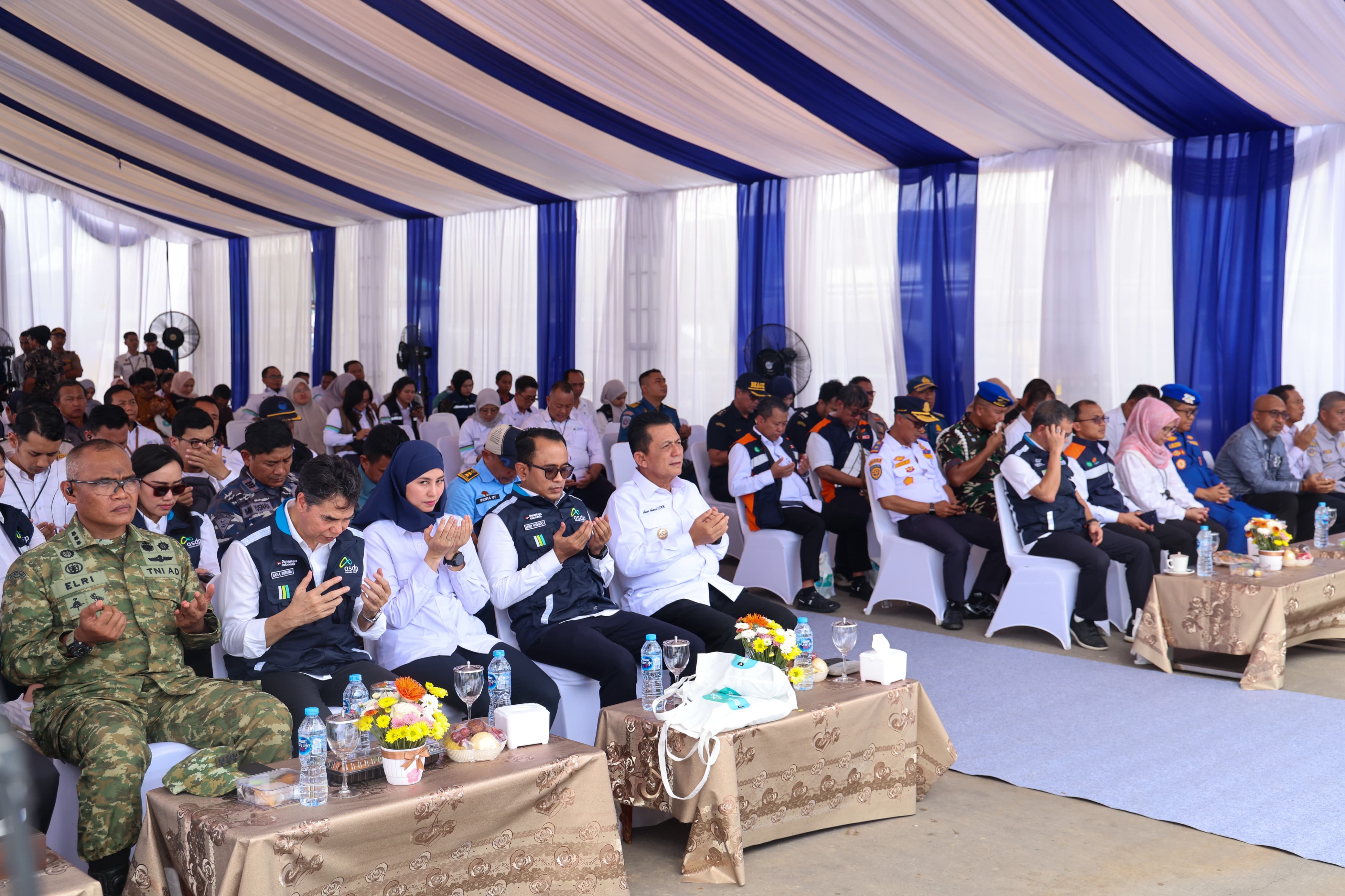 Perkuat Konektivitas, Pembangunan Dermaga II Tanjung Uban Resmi Dimulai