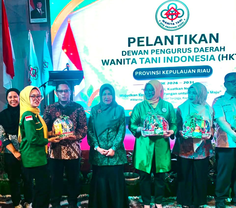 Ketua Umum Wanita Tani HKTI Lantik Pengurus Wanita Tani HKTI Kepri, Komitmen Kuatkan Ketahanan Pangan