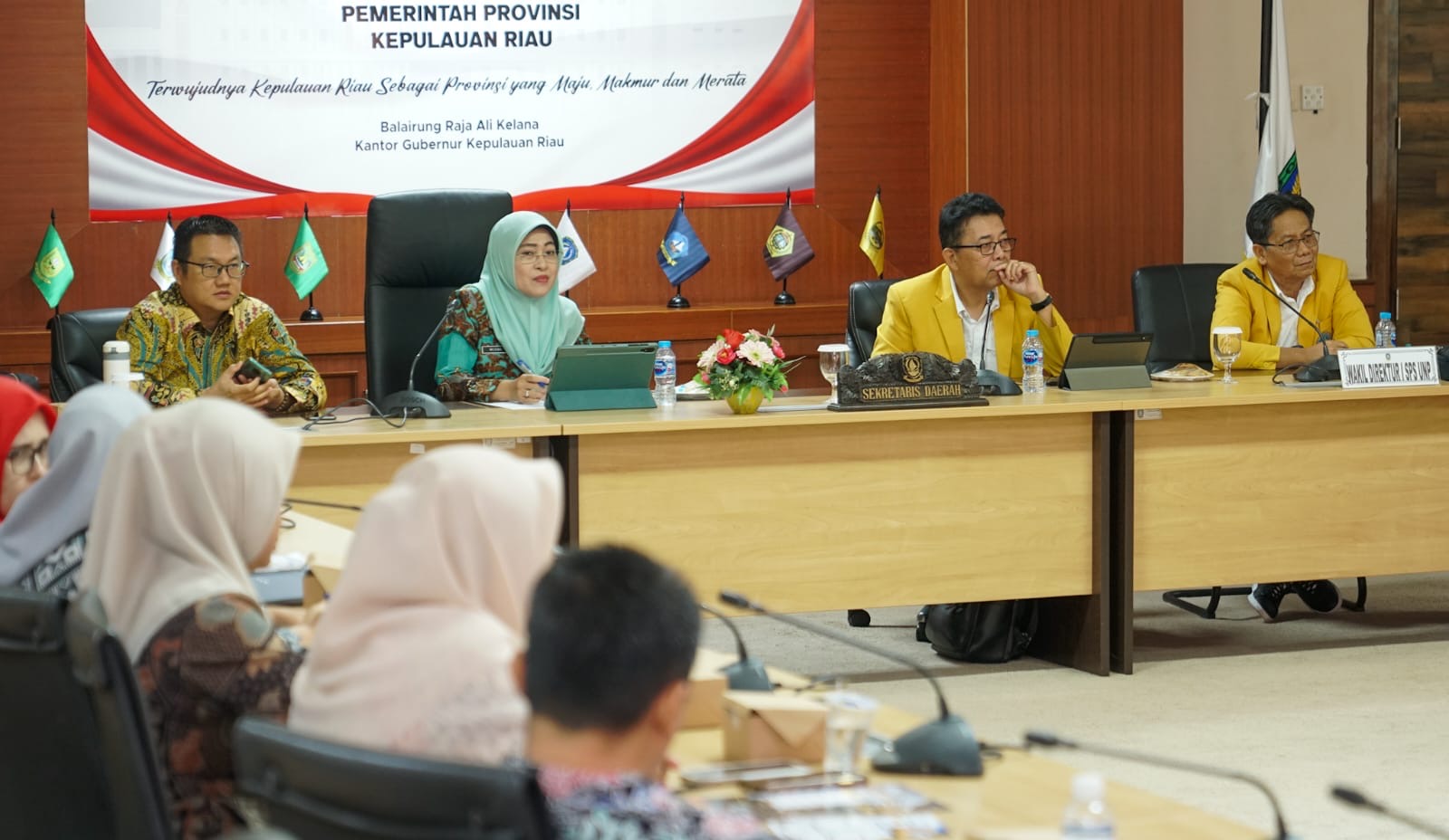 Terima Kunjungan Akademik UNP, Sekda Misni Dorong Peningkatan Kualitas SDM ASN Kepri
