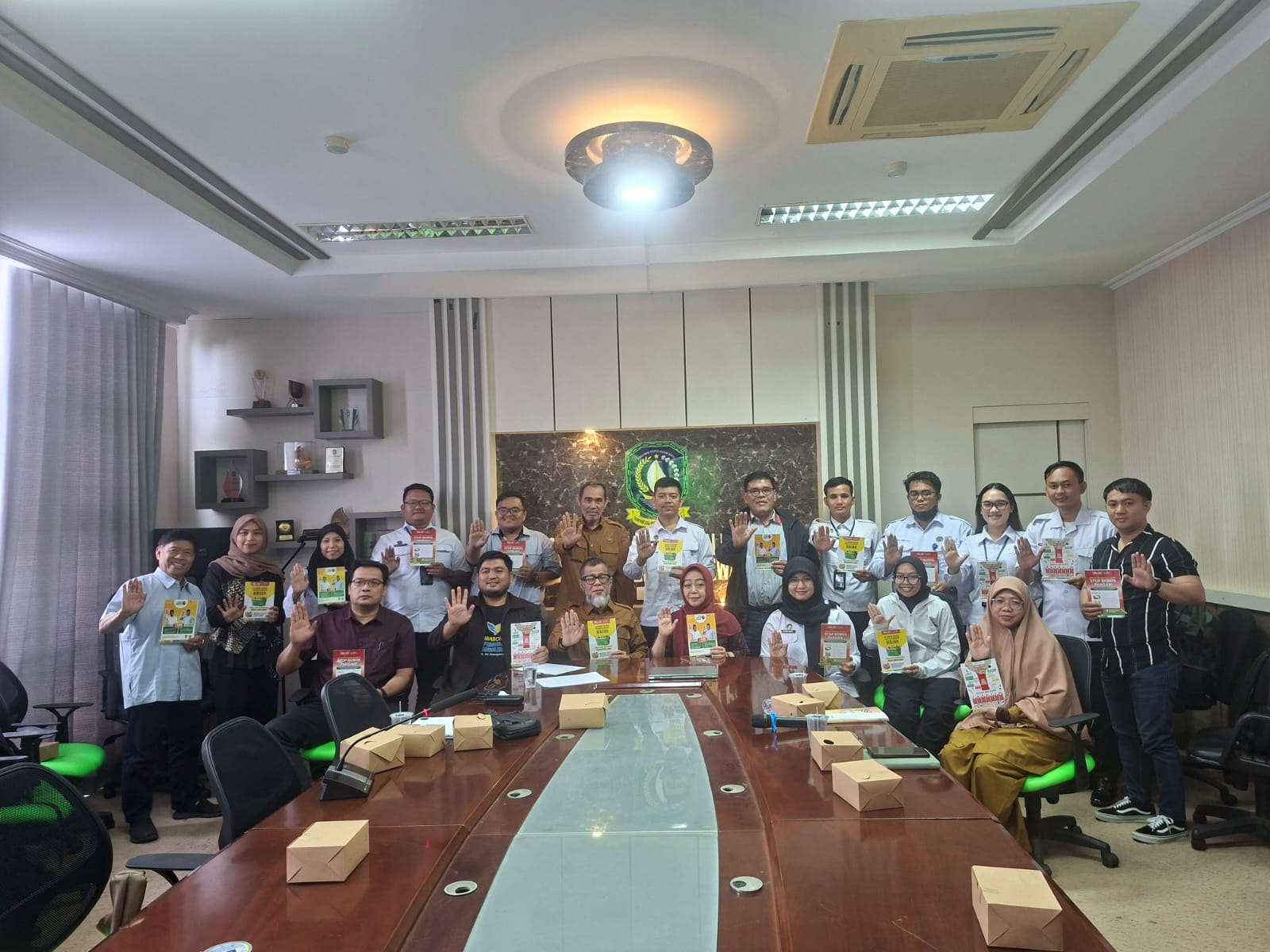Perkuat Kolaborasi, DKP2KH Provinsi Kepri Gelar Rapat Koordinasi Gerakan Selamatkan Pangan
