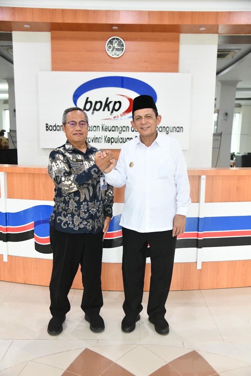 Gubernur Ansar Bahas Penguatan Tata Kelola dan Pengawasan Pembangunan Bersama BPKP Kepri