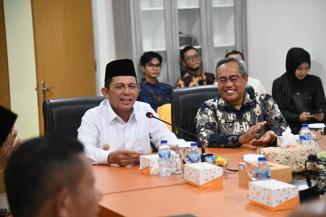 Gubernur Ansar Bahas Penguatan Tata Kelola dan Pengawasan Pembangunan Bersama BPKP Kepri