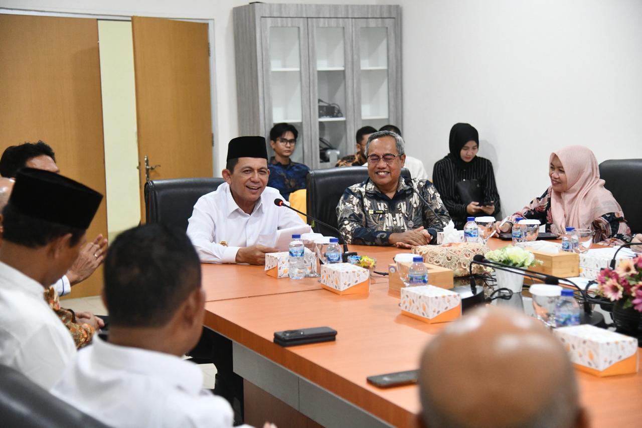 Gubernur Ansar Bahas Penguatan Tata Kelola dan Pengawasan Pembangunan Bersama BPKP Kepri